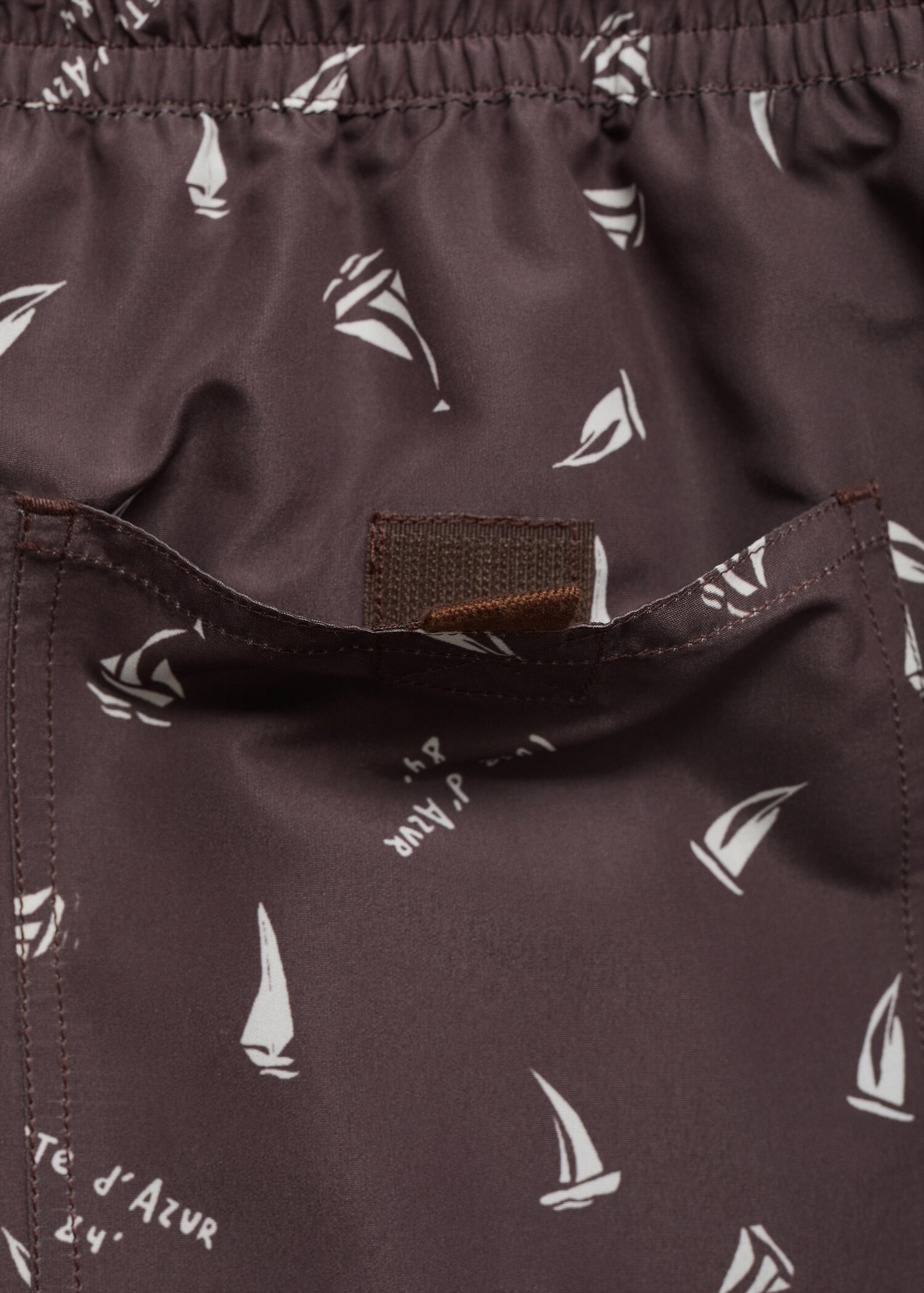 Bañador estampado veleros - Detalle del artículo 0