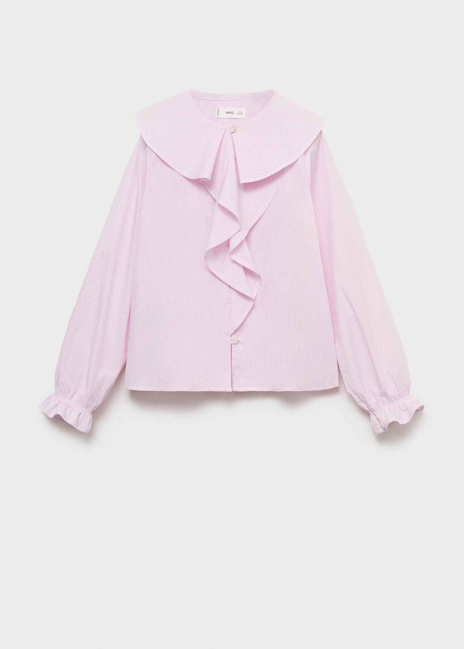 Shirt with ruffle detail - Article without model