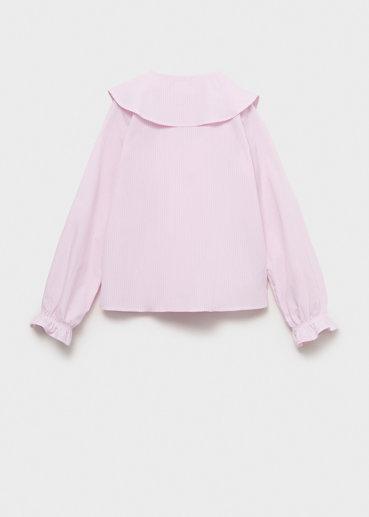 Shirt with ruffle detail - Reverse of the article