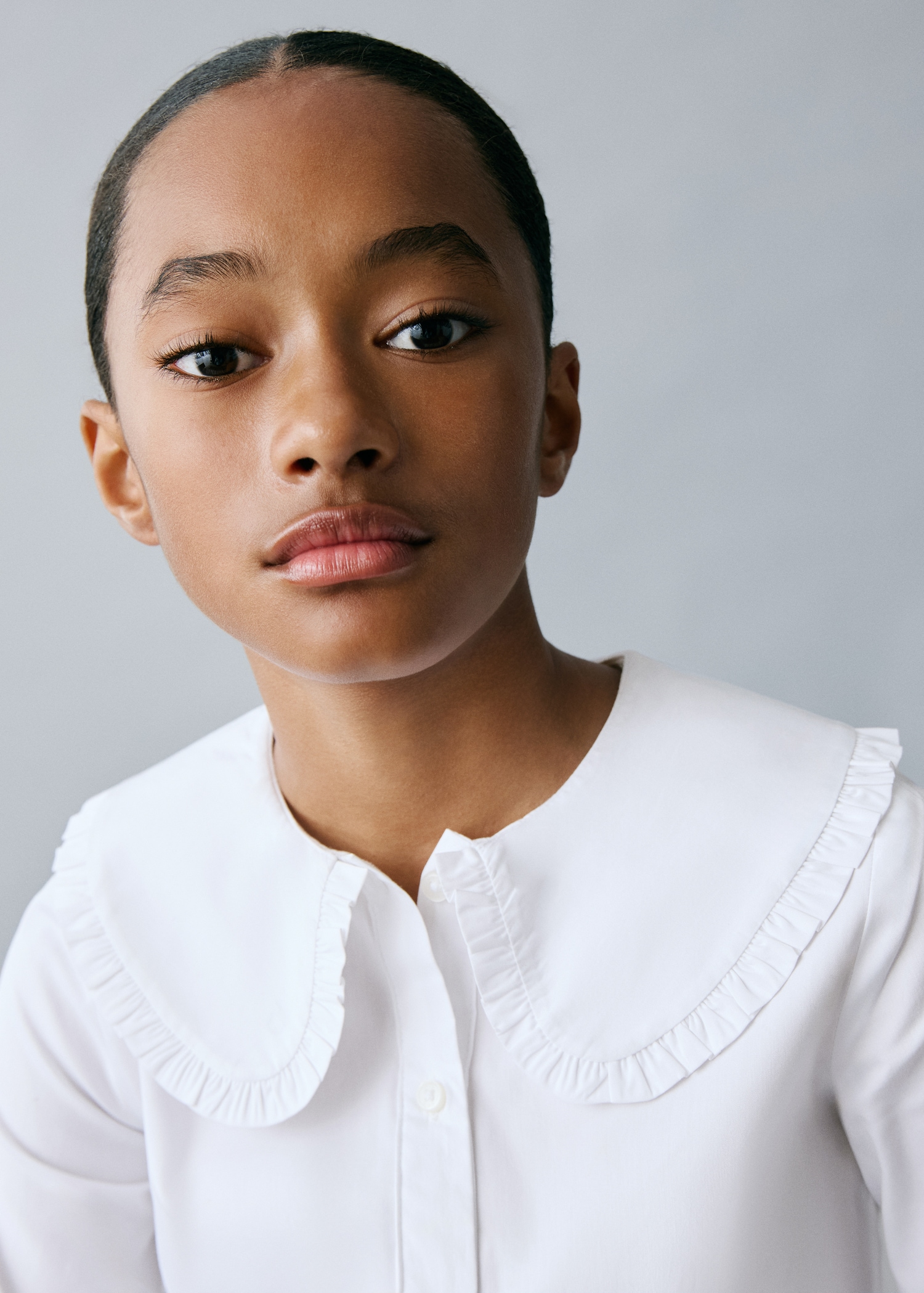 Poetesse Chemisier Avec Col Collar Chemisier Col Claudine Col