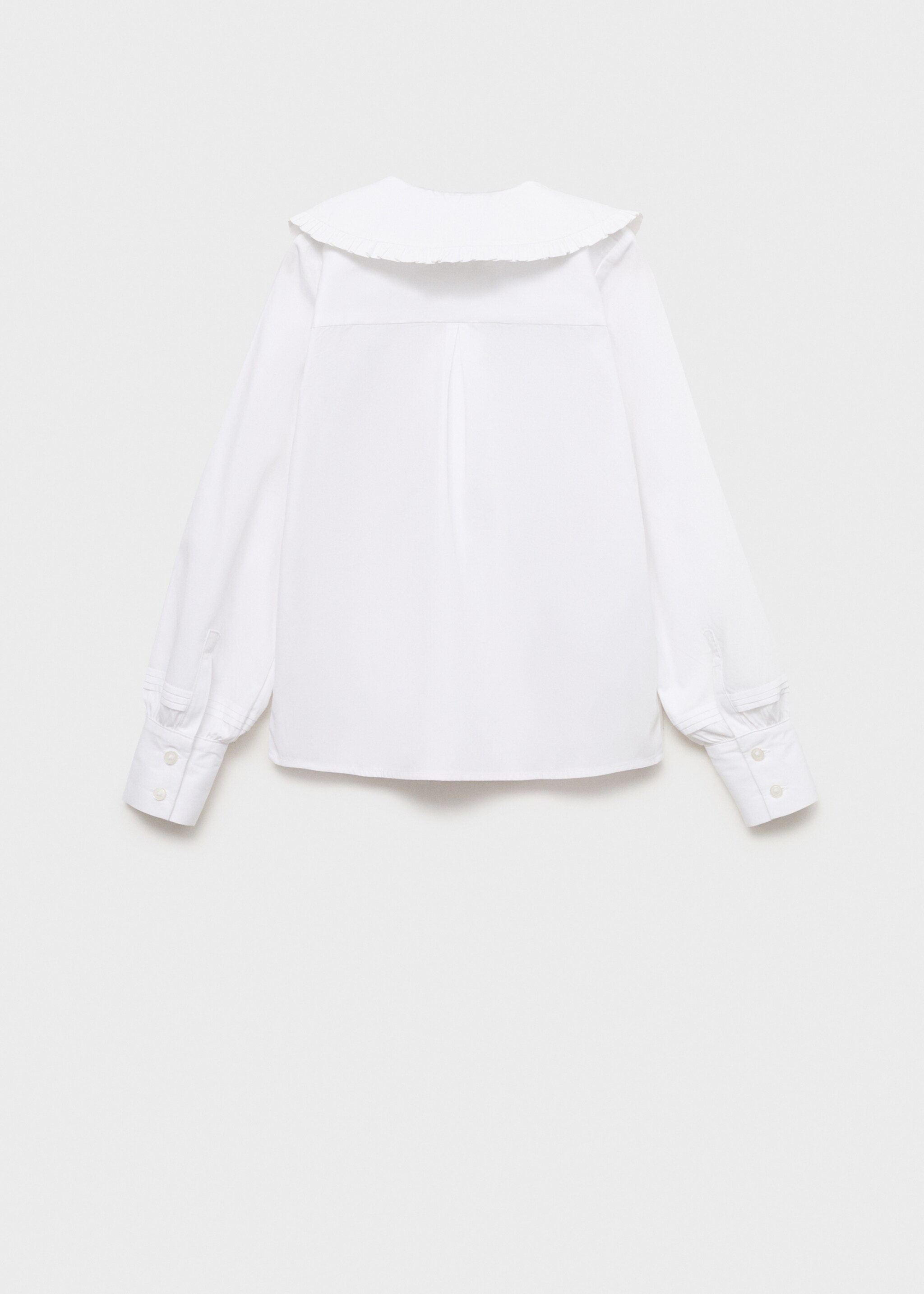 Camisa cuello babydoll - Reverso del artículo