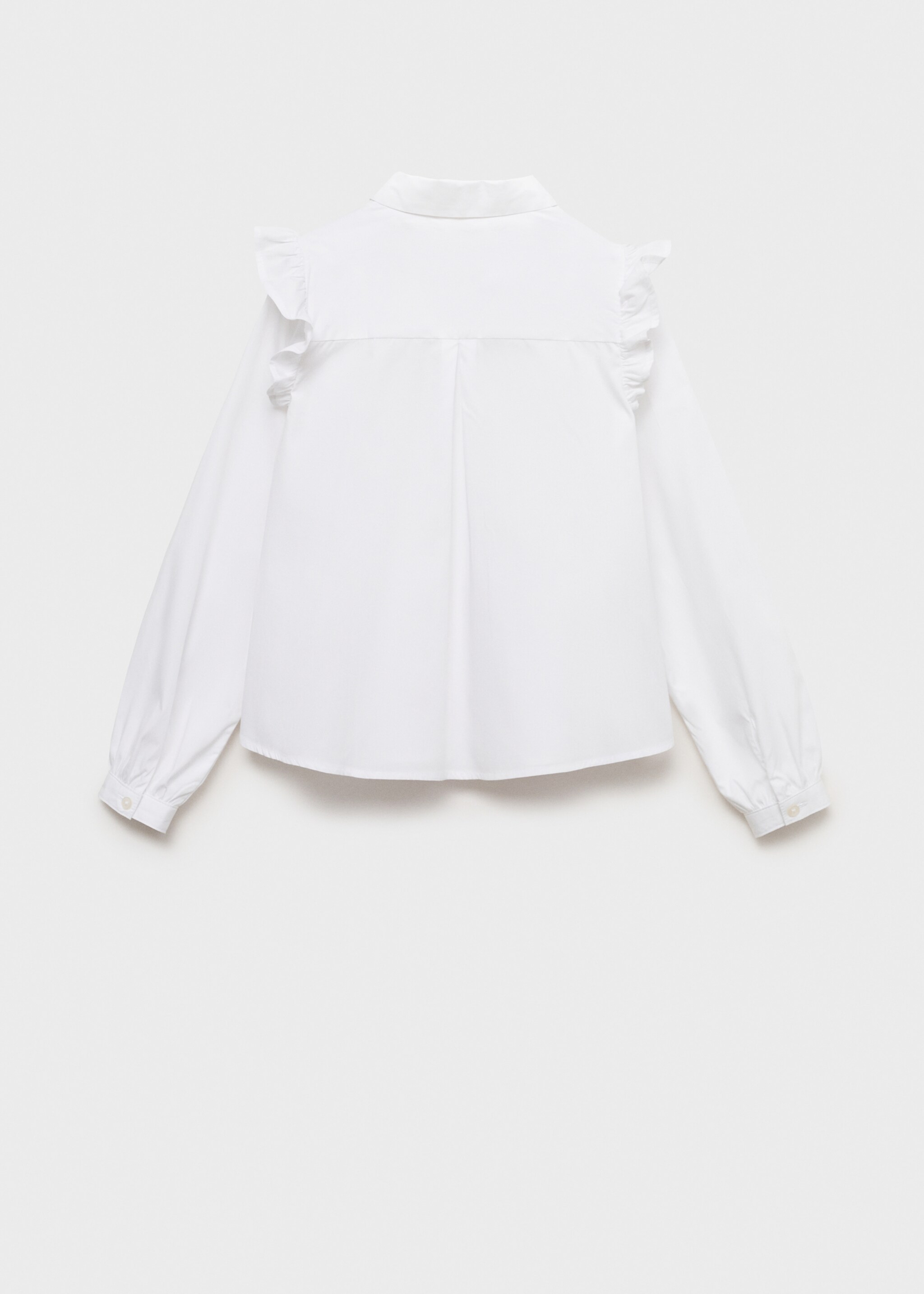 Camisa detalle volantes - Reverso del artículo