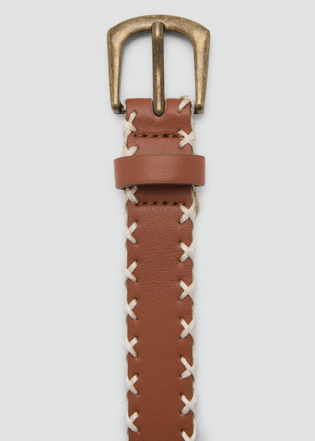 Embroidered belt