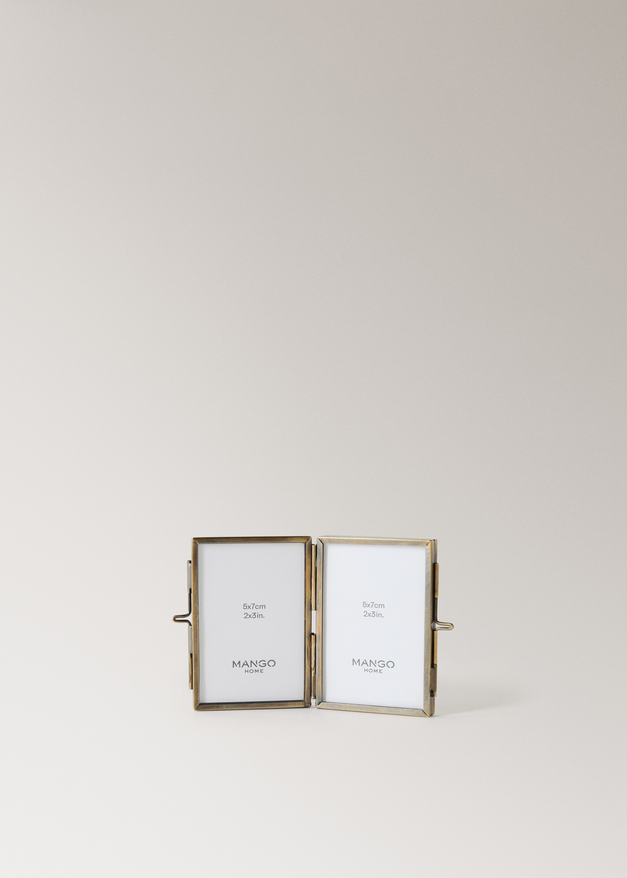 Small double metal frame - Article without model