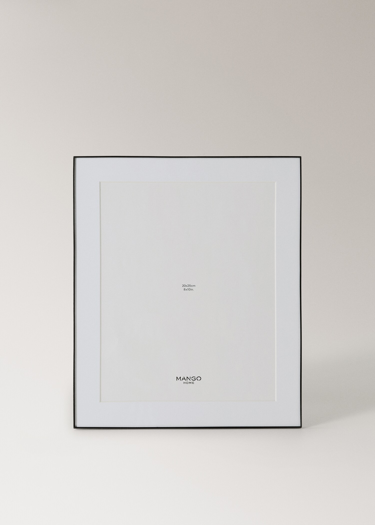 Large frame with metal profile - Article without model