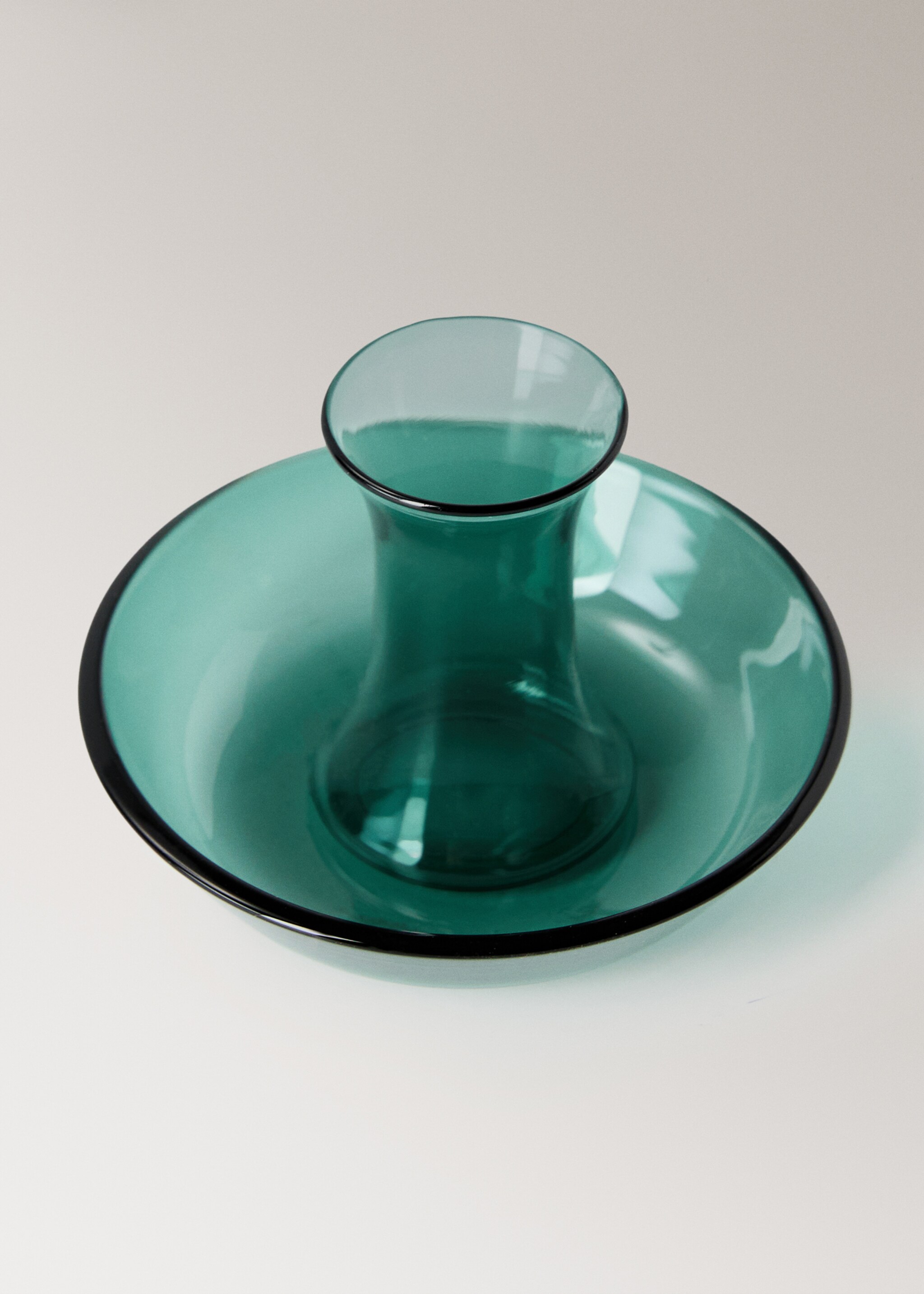 Borosilikatglas-Kerzenhalter Farbe - Detail des Artikels 1