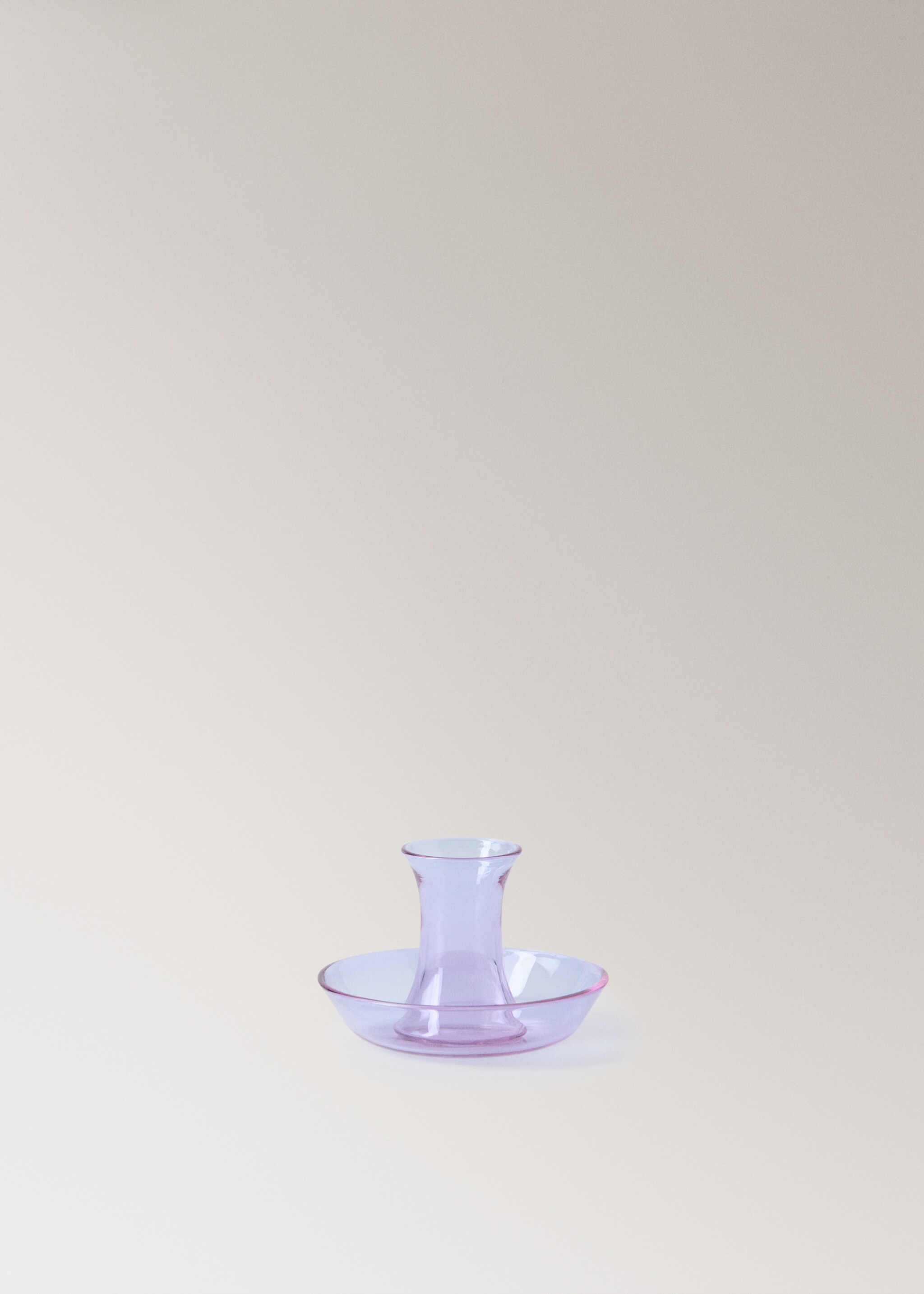 Borosilikatglas-Kerzenhalter Farbe - Artikel ohne Model