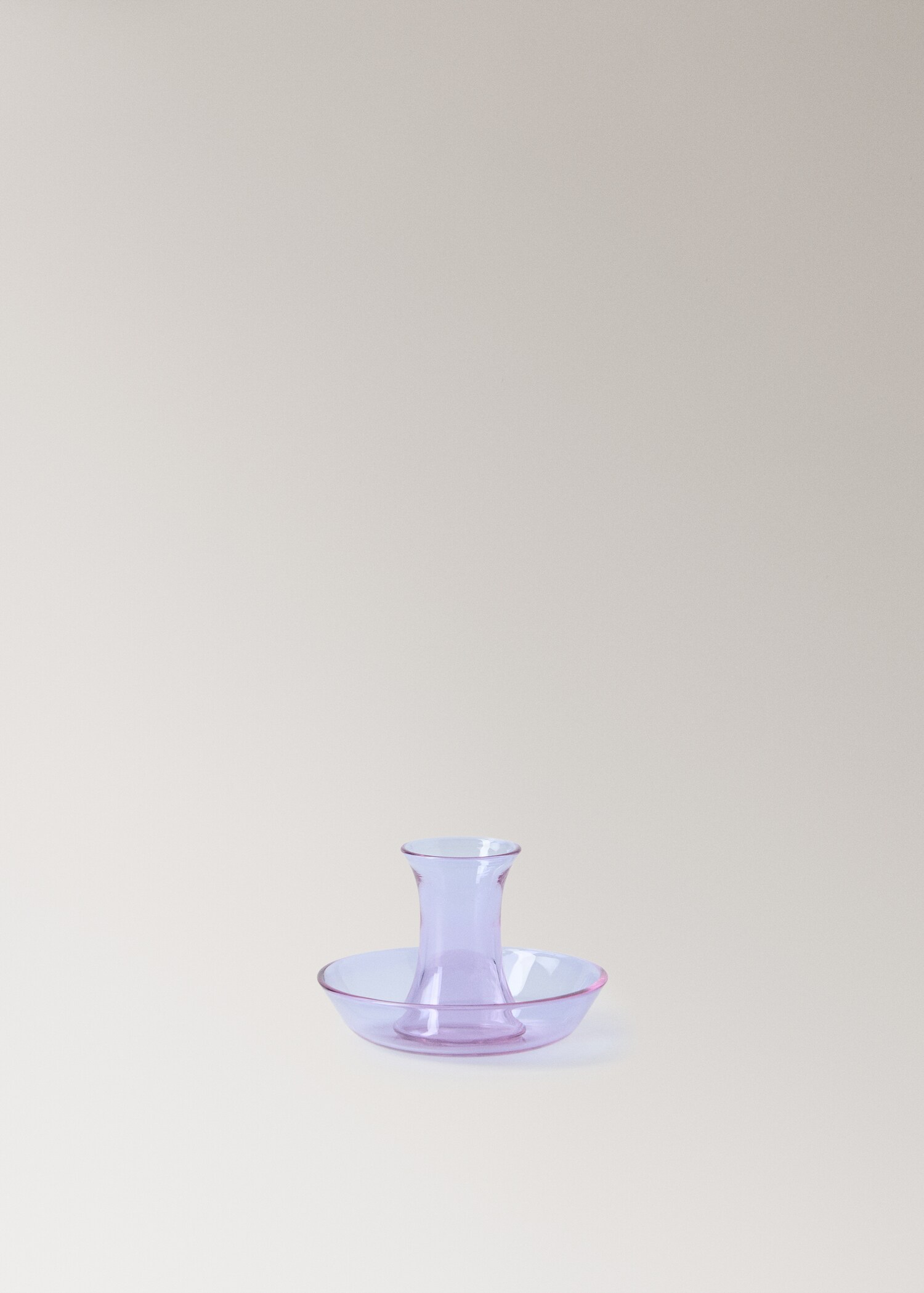 Borosilikatglas-Kerzenhalter Farbe - Artikel ohne Model