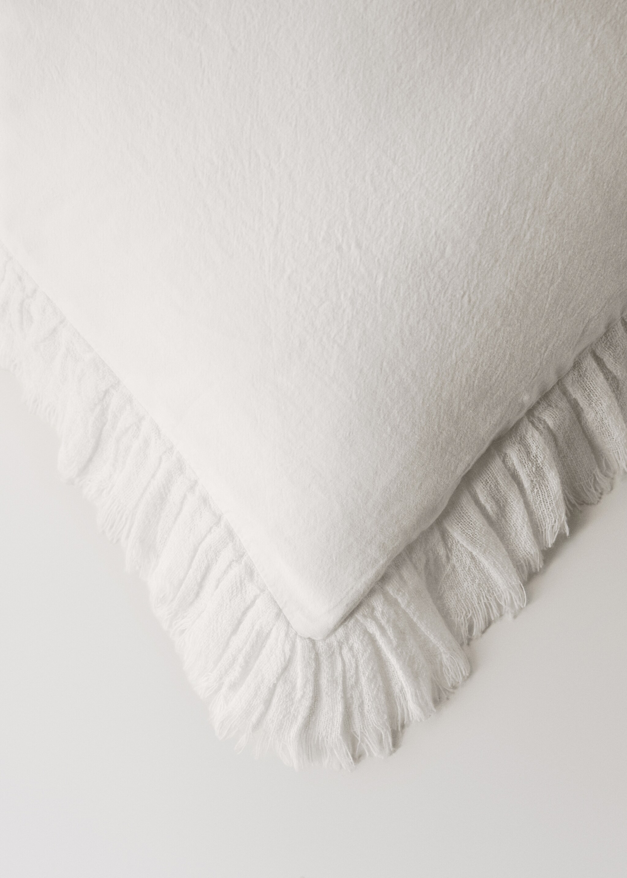 Funda nórdica algodón percal volante gasa cama 90 cm - Detalle del artículo 3