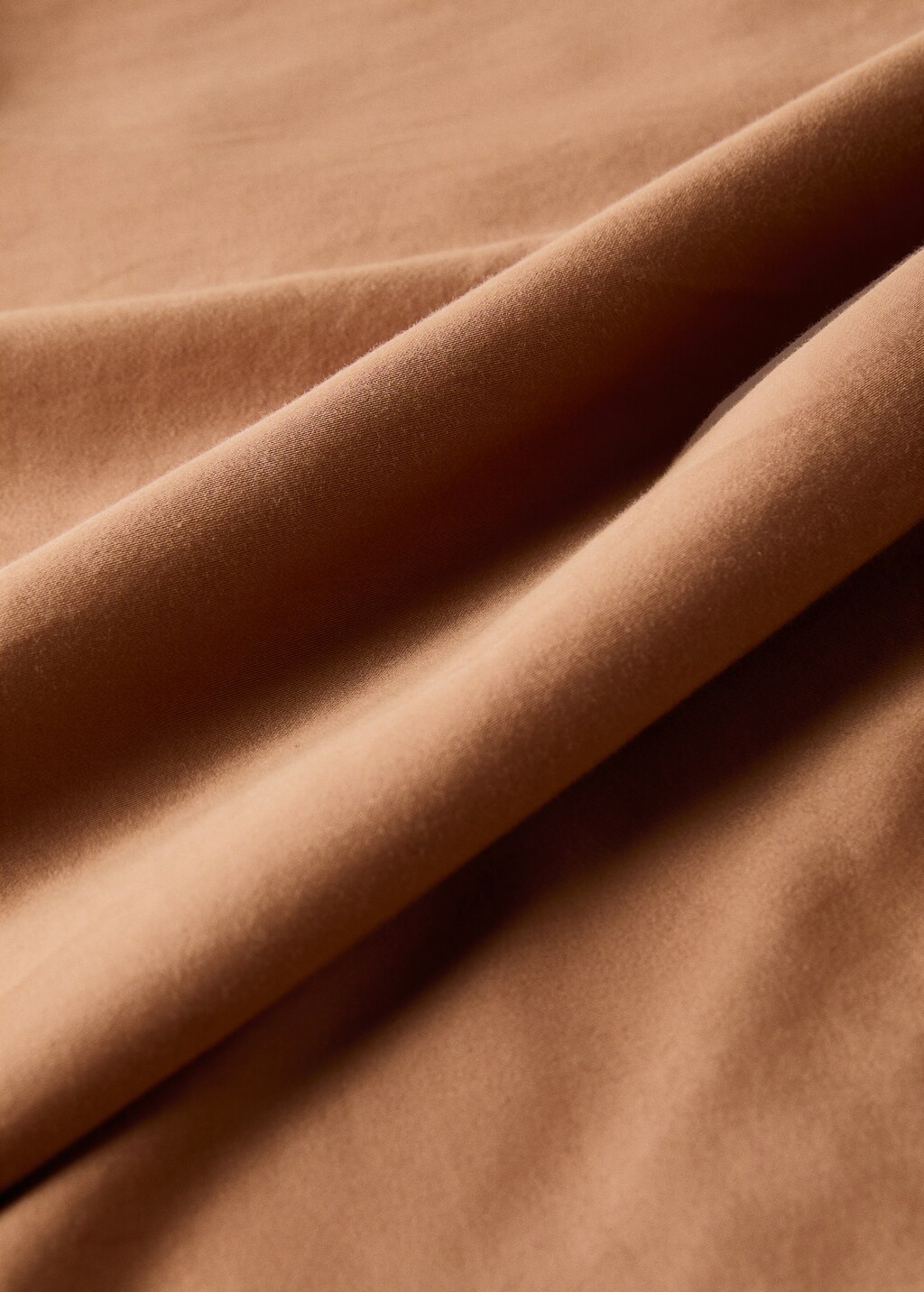 Washed cotton satin double-stitched duvet cover for 150/160 cm bed