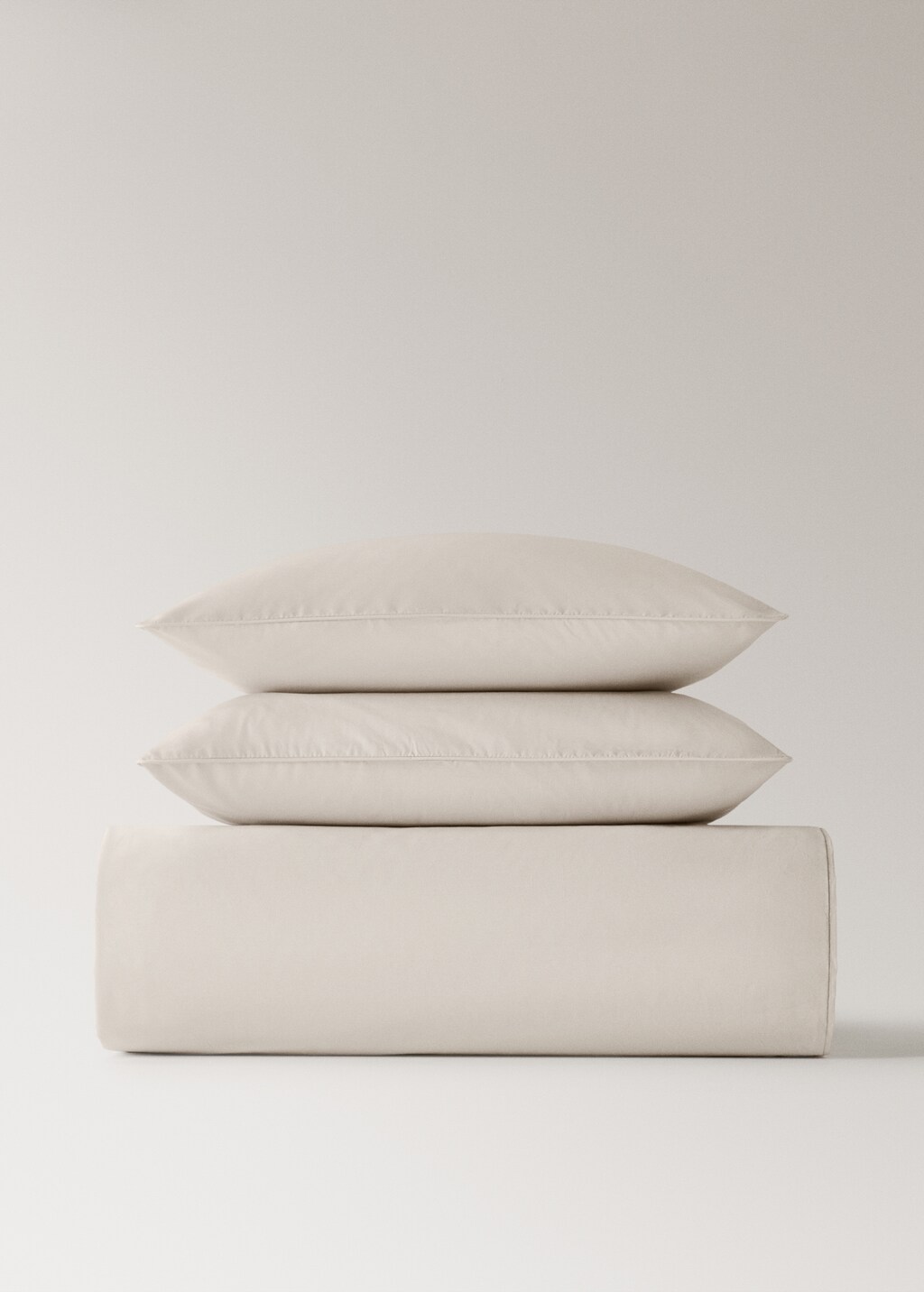 500-thread cotton percale duvet cover for / cm bed