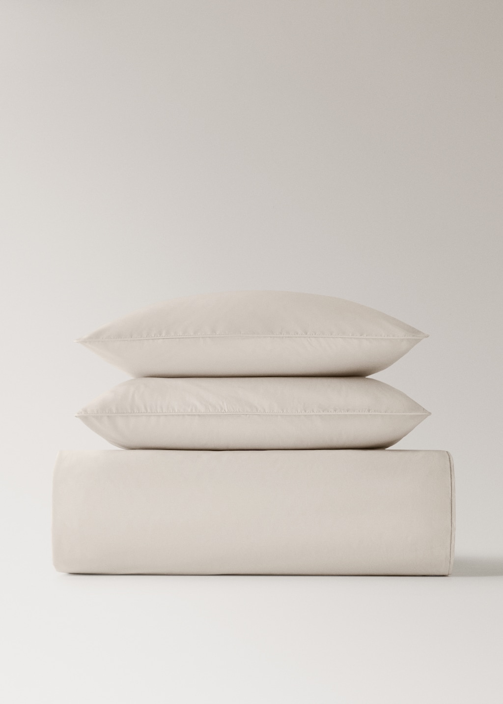 500-thread cotton percale duvet cover for / cm bed