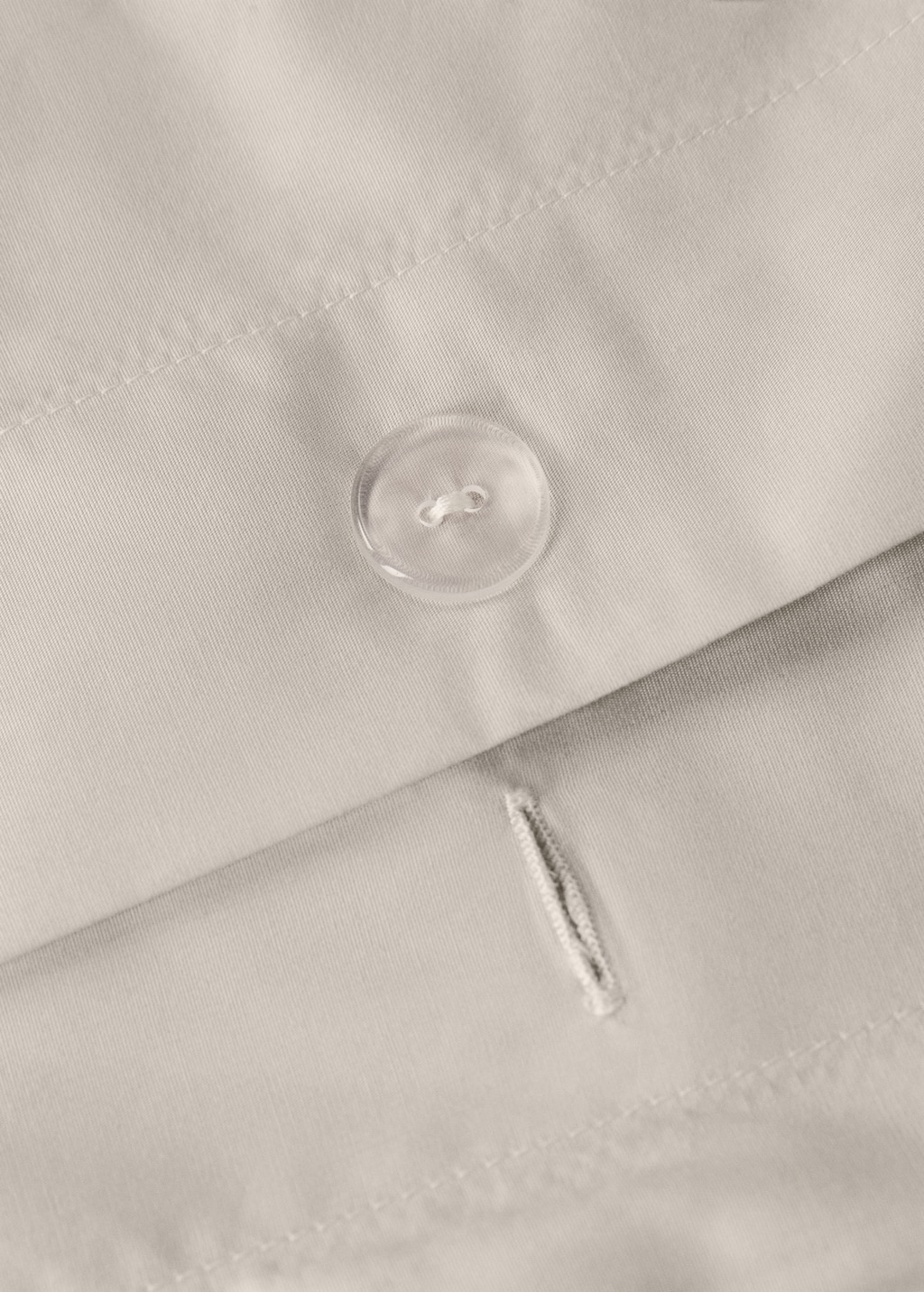 500-thread cotton percale duvet cover for 90 cm bed