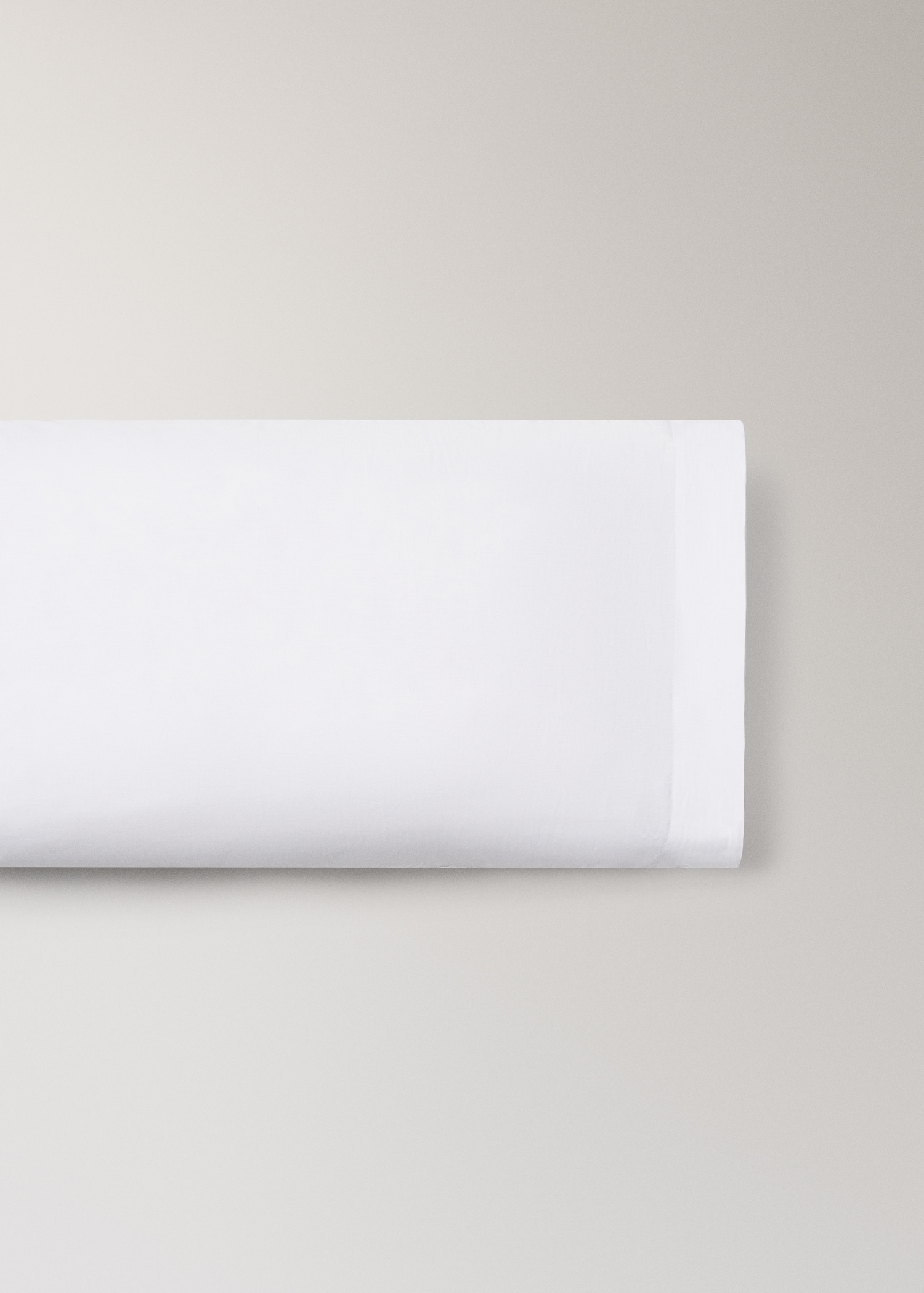 Percale cotton pillowcase 45x110cm - Article without model