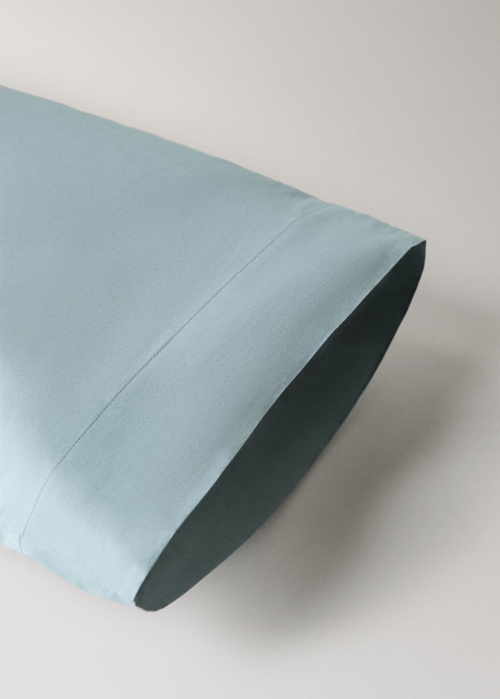 Percale cotton pillowcase 45x110cm