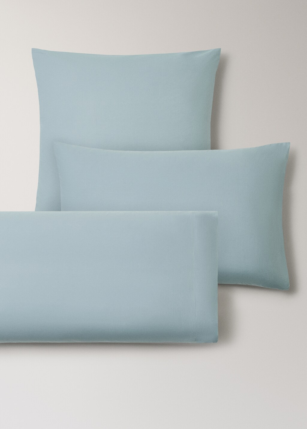 Percale cotton pillowcase 45x110cm