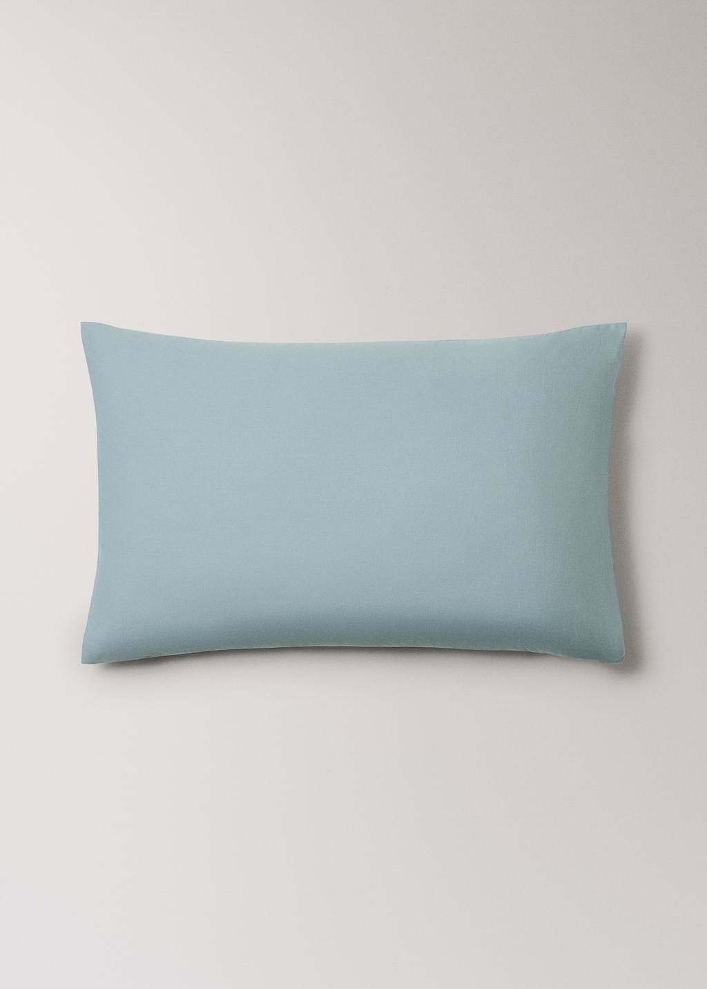 Two cotton percale pillowcases 50x75cm
