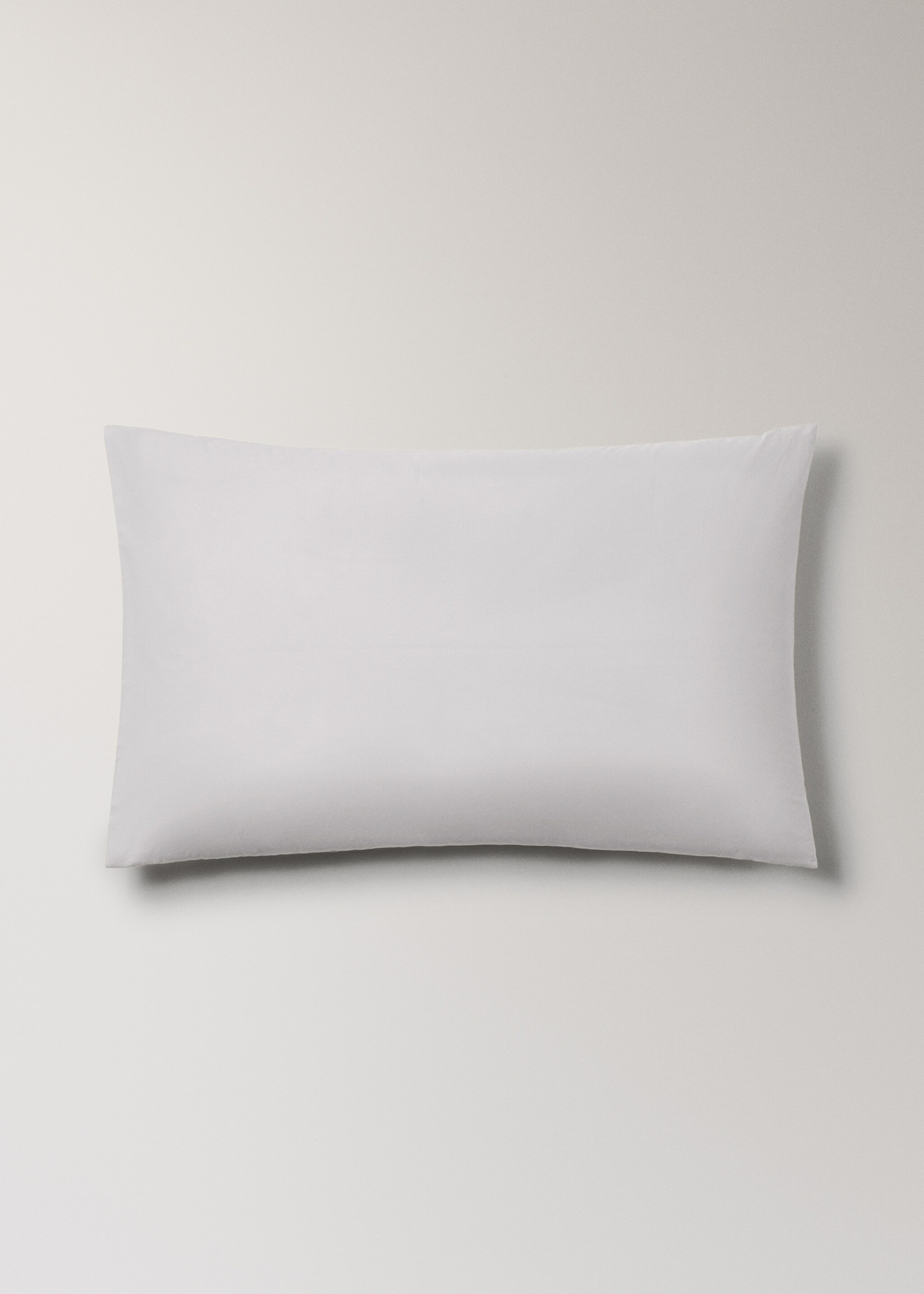 Dvije navlake za jastuke od pamučnog perkala 50 x 75cm - Artikl bez modela, Siva. Ref: 17021556-00.