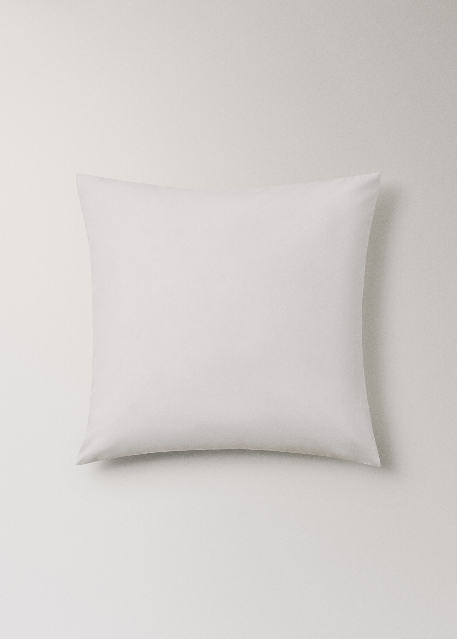 Two cotton percale pillowcases 60x60cm - Article without model