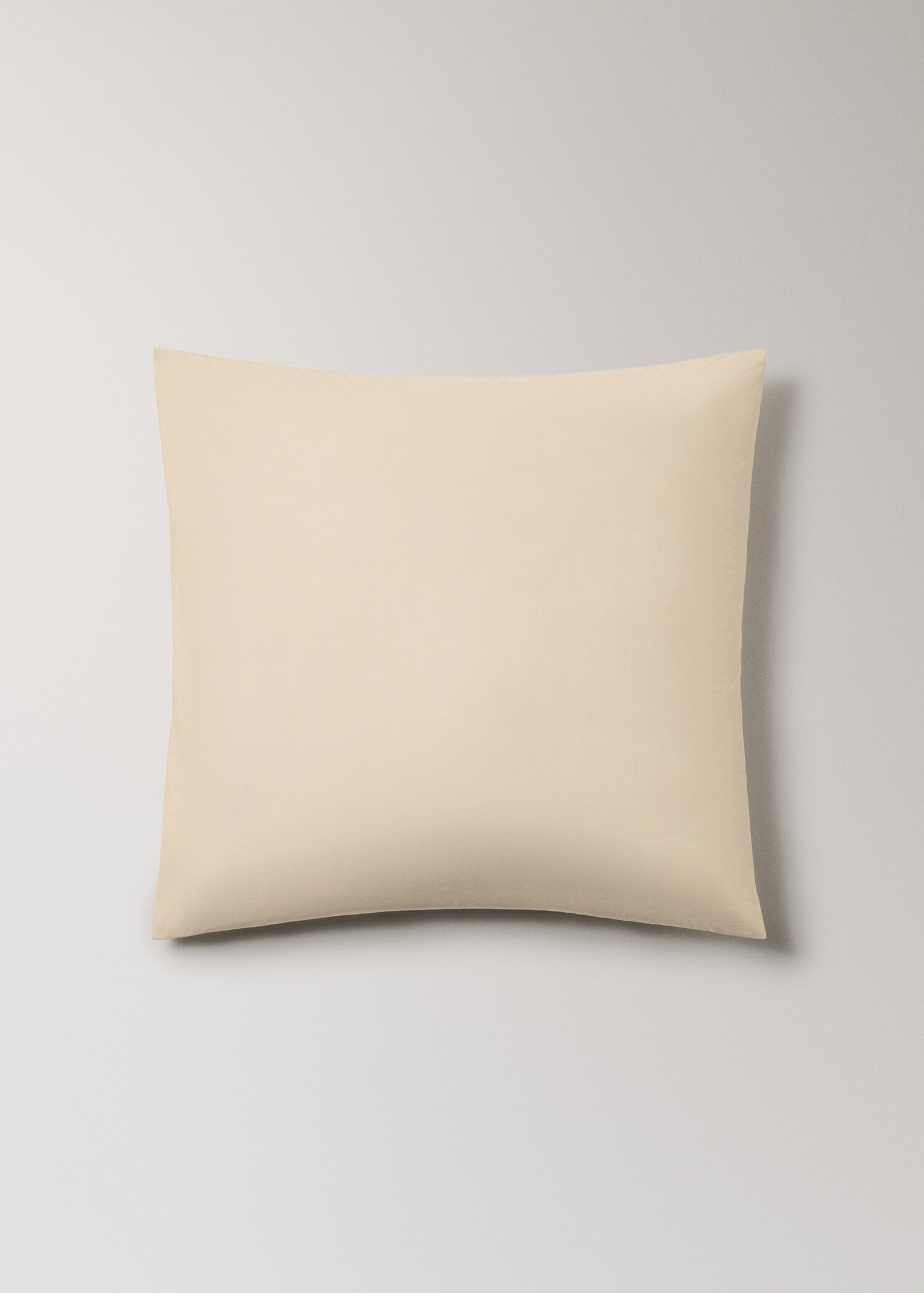 Zwei Kopfkissenbezüge aus Baumwoll-Perkal, 60 x 60 cm - Artikel ohne Model