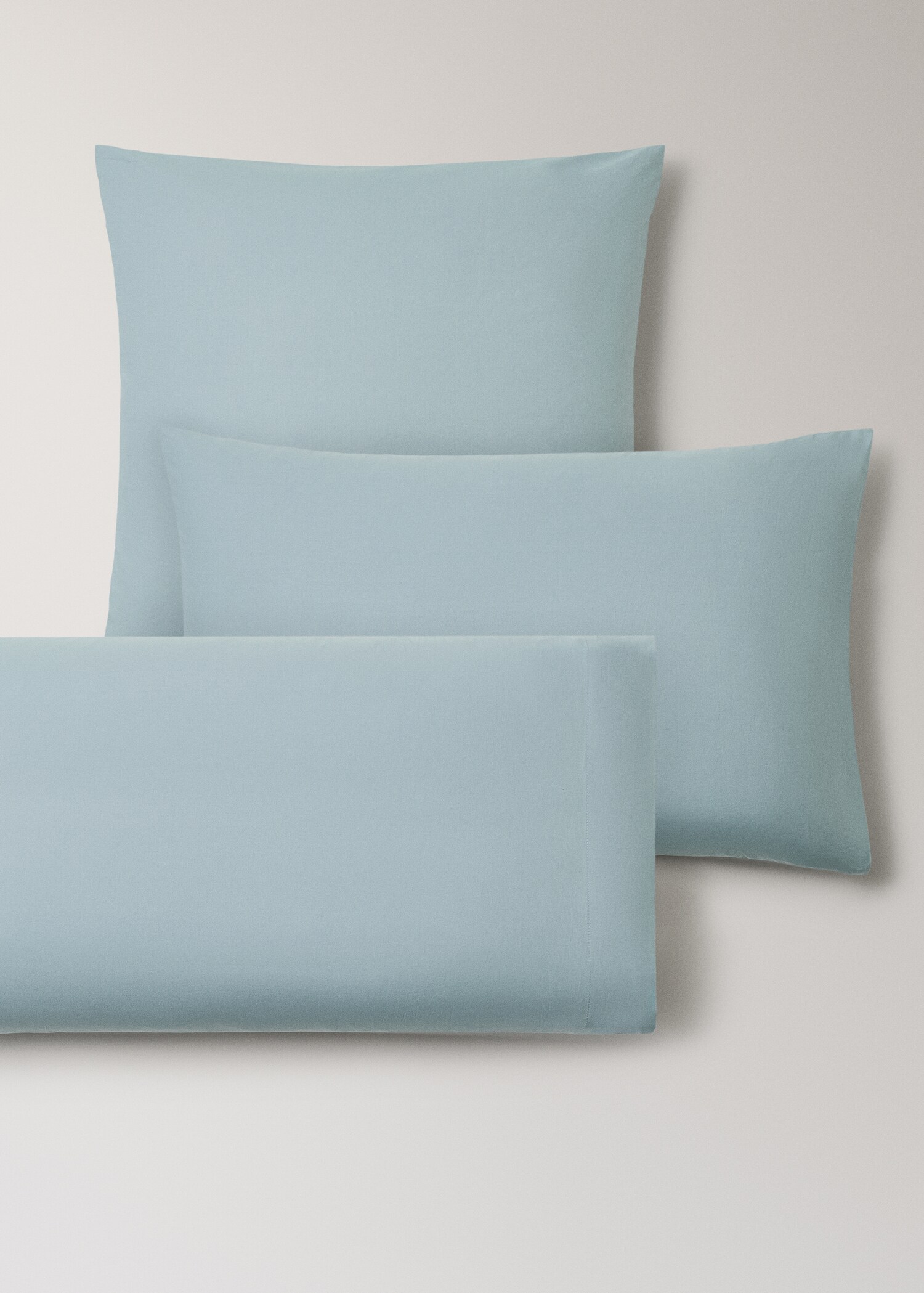 Two cotton percale pillowcases 60x60cm - Details of the article 4