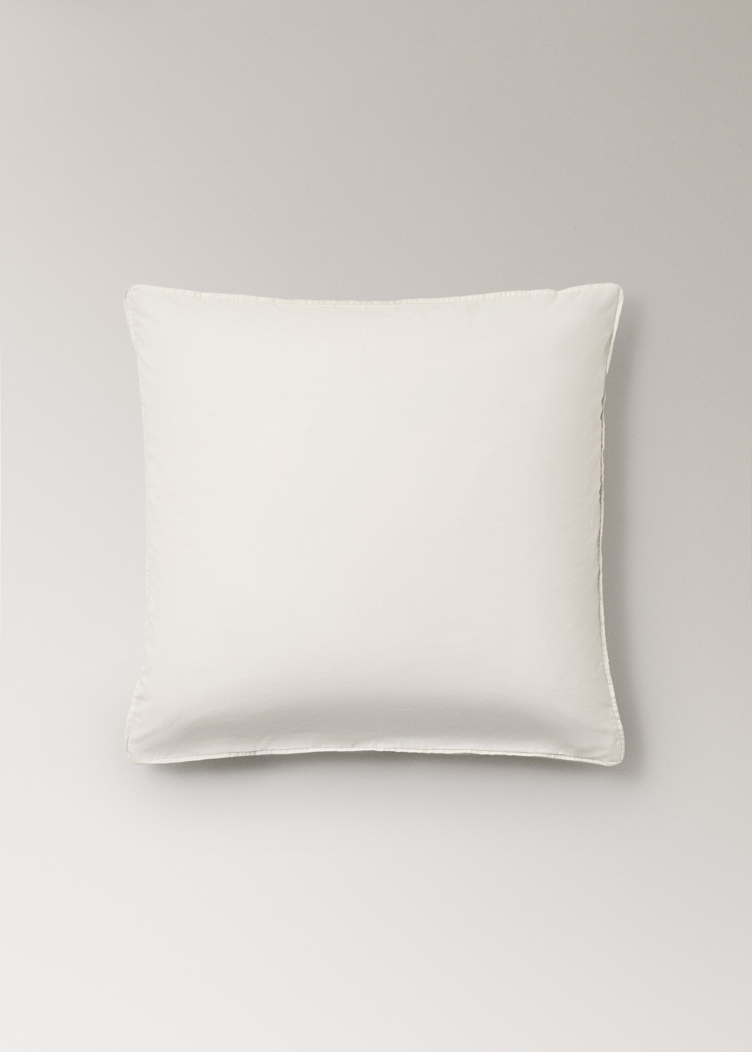 Two 300-thread percale cotton pillowcases 60x60 cm - Article without model