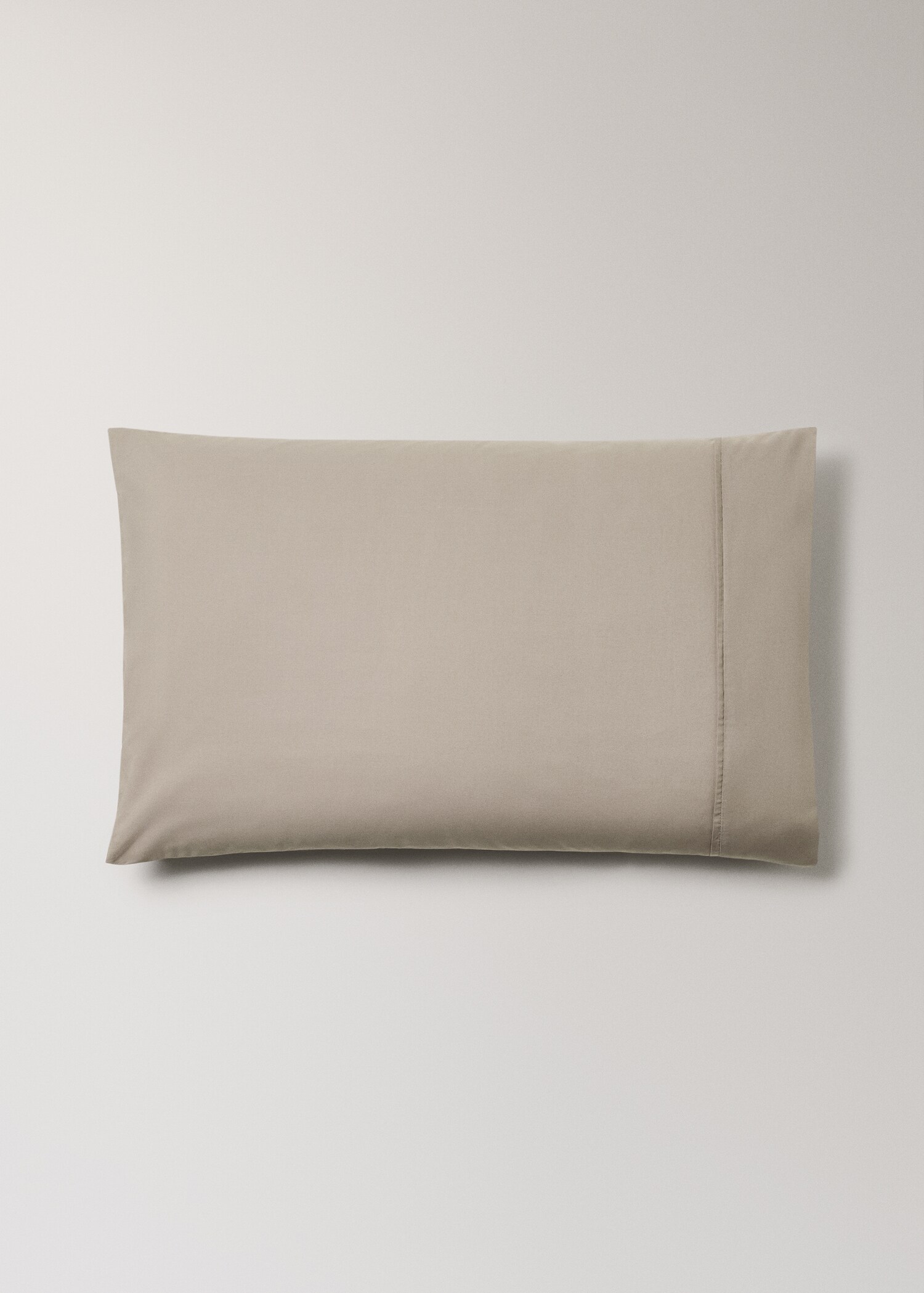 Two 300-thread count cotton percale pillowcases 50x75 cm - Article without model