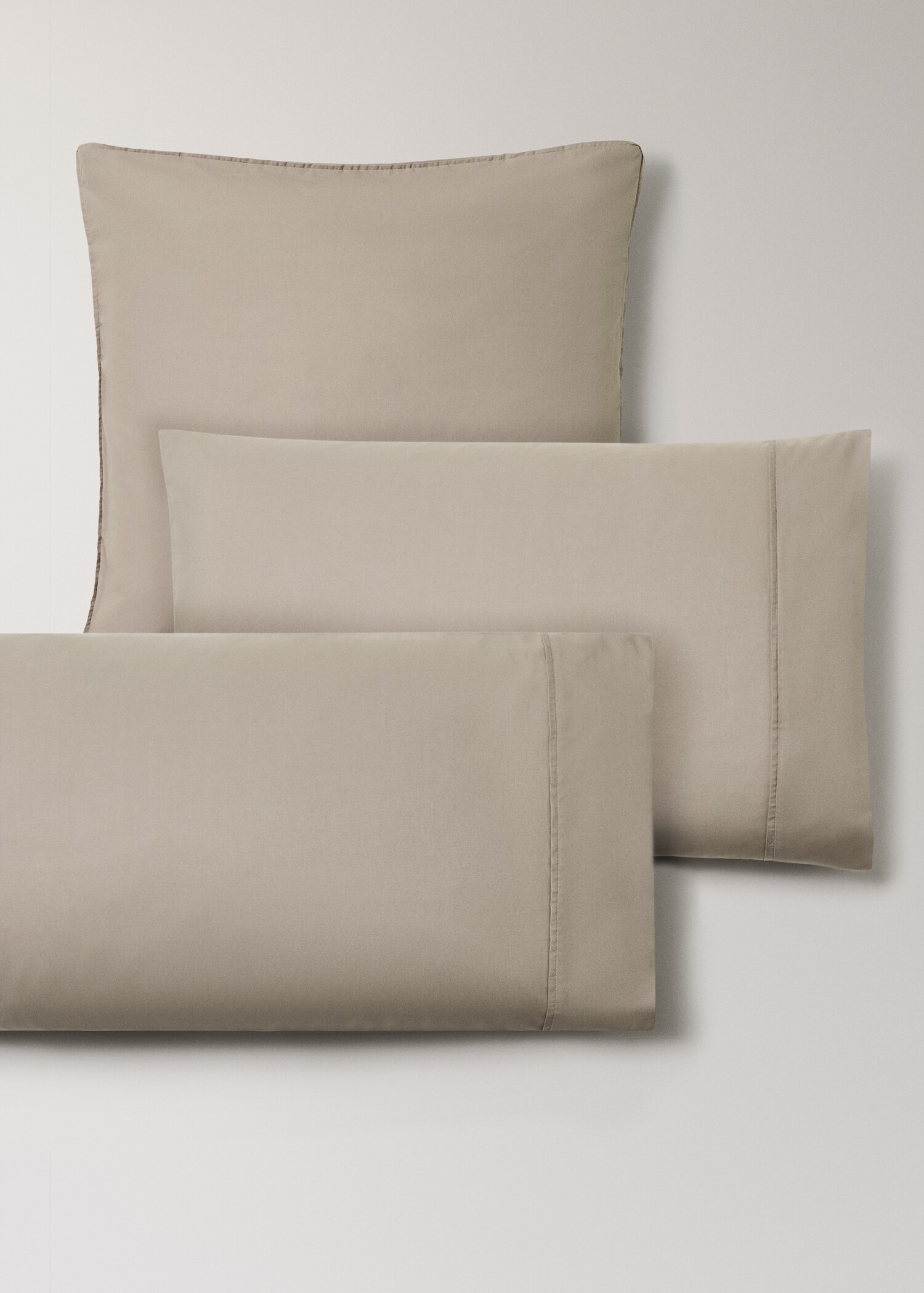 Two 300-thread count cotton percale pillowcases 50x75 cm - Details of the article 4