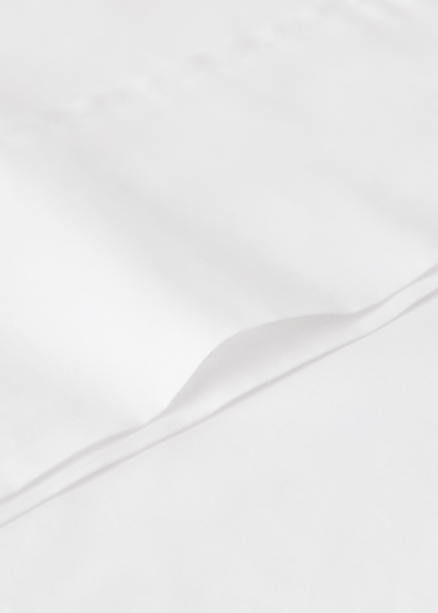 300-thread count cotton percale pillowcase 45x110 cm - Details of the article 1