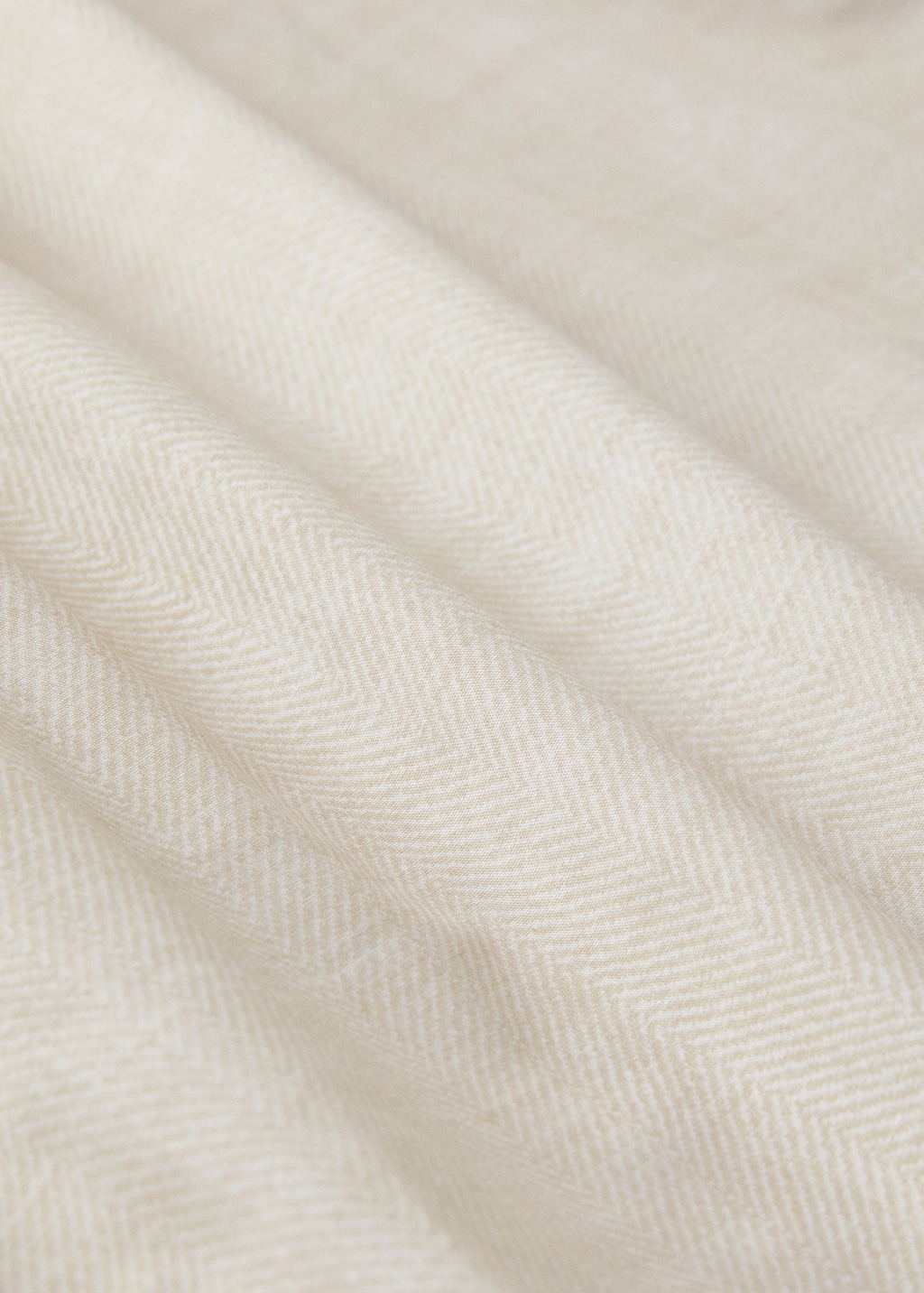 200-thread count percale cotton flat sheet for 150/160 cm bed