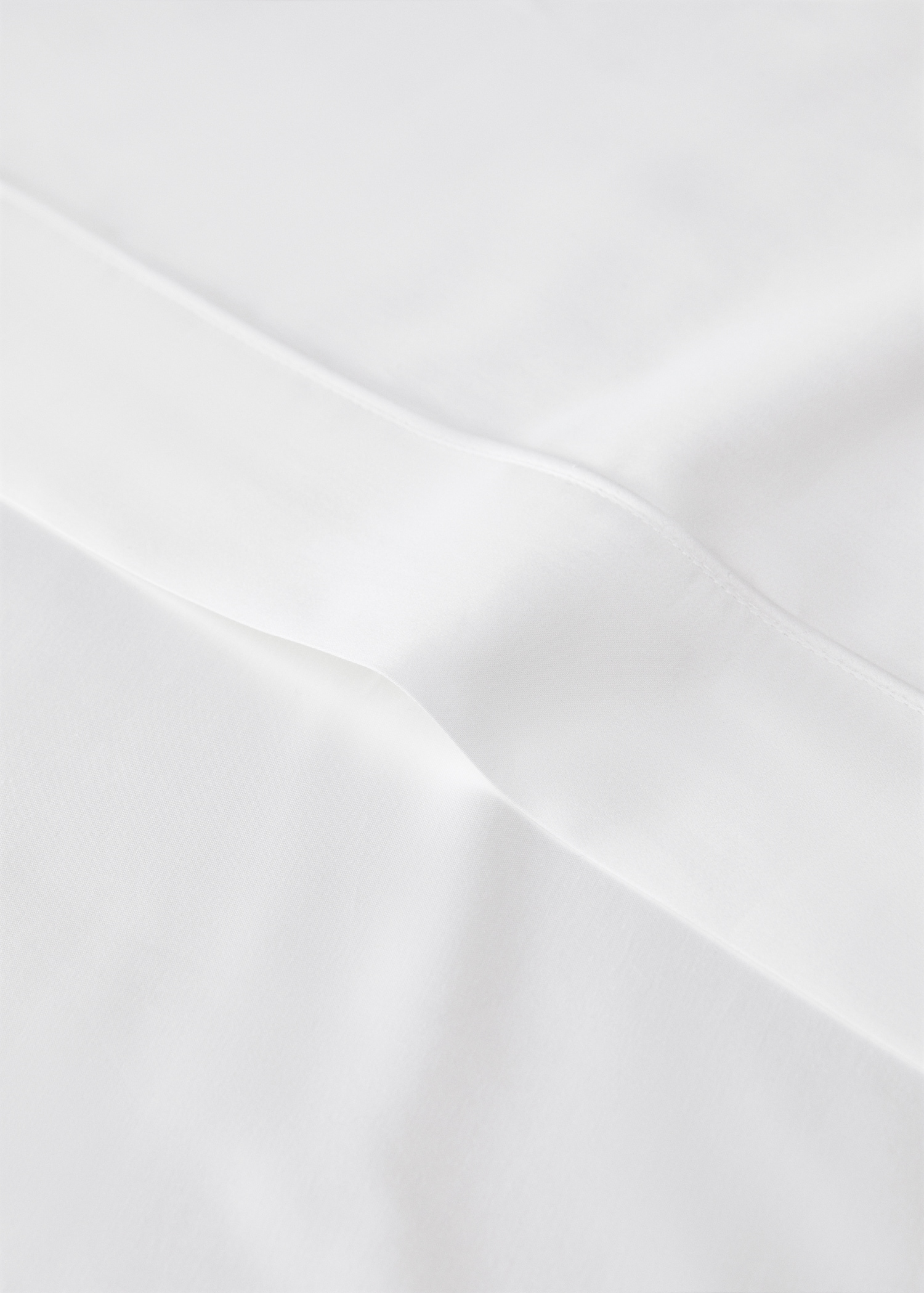 600-thread washed cotton top sheet for 150/160 cm bed - Details of the article 1