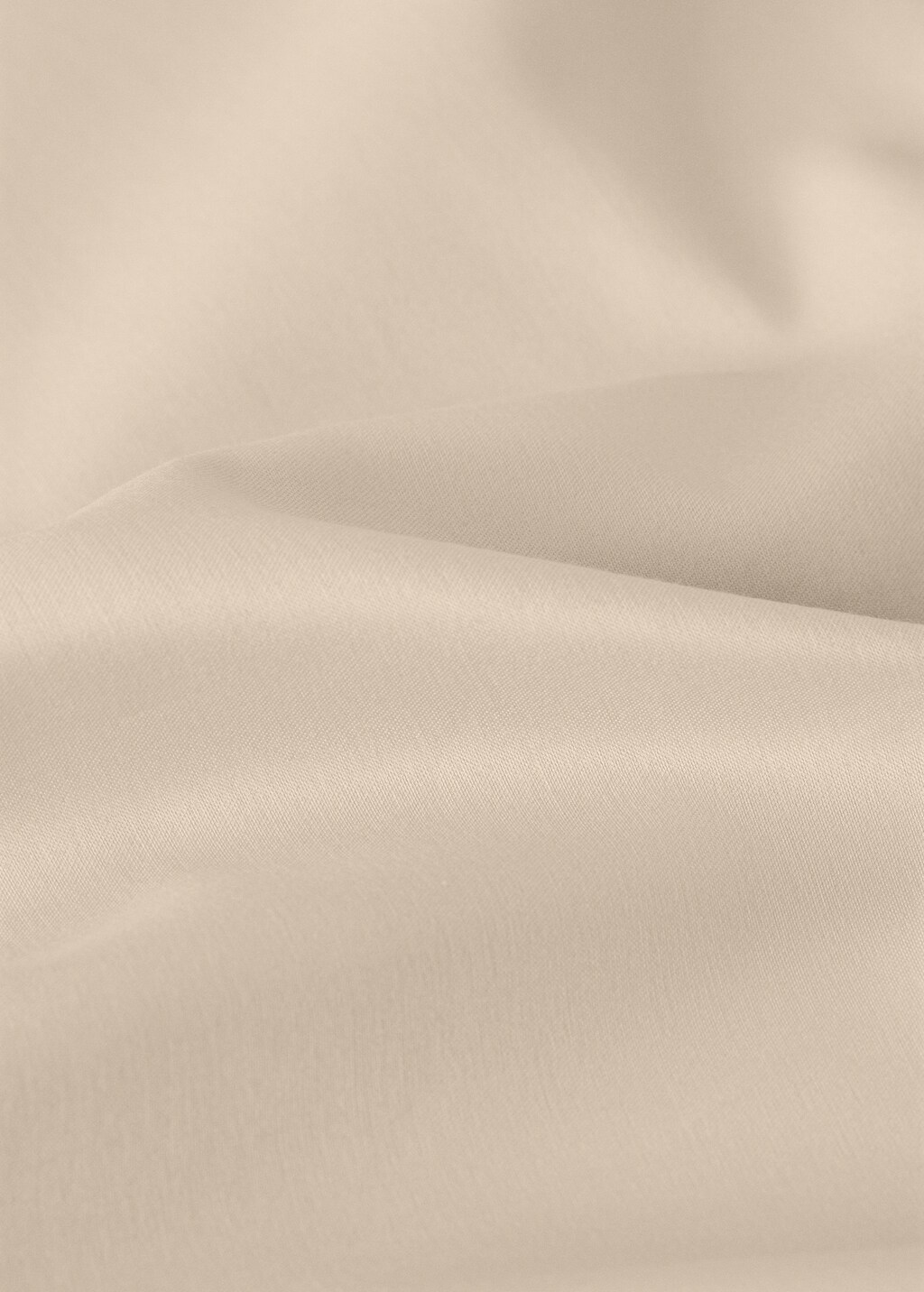 600-thread satin cotton top sheet for 180/200 cm bed