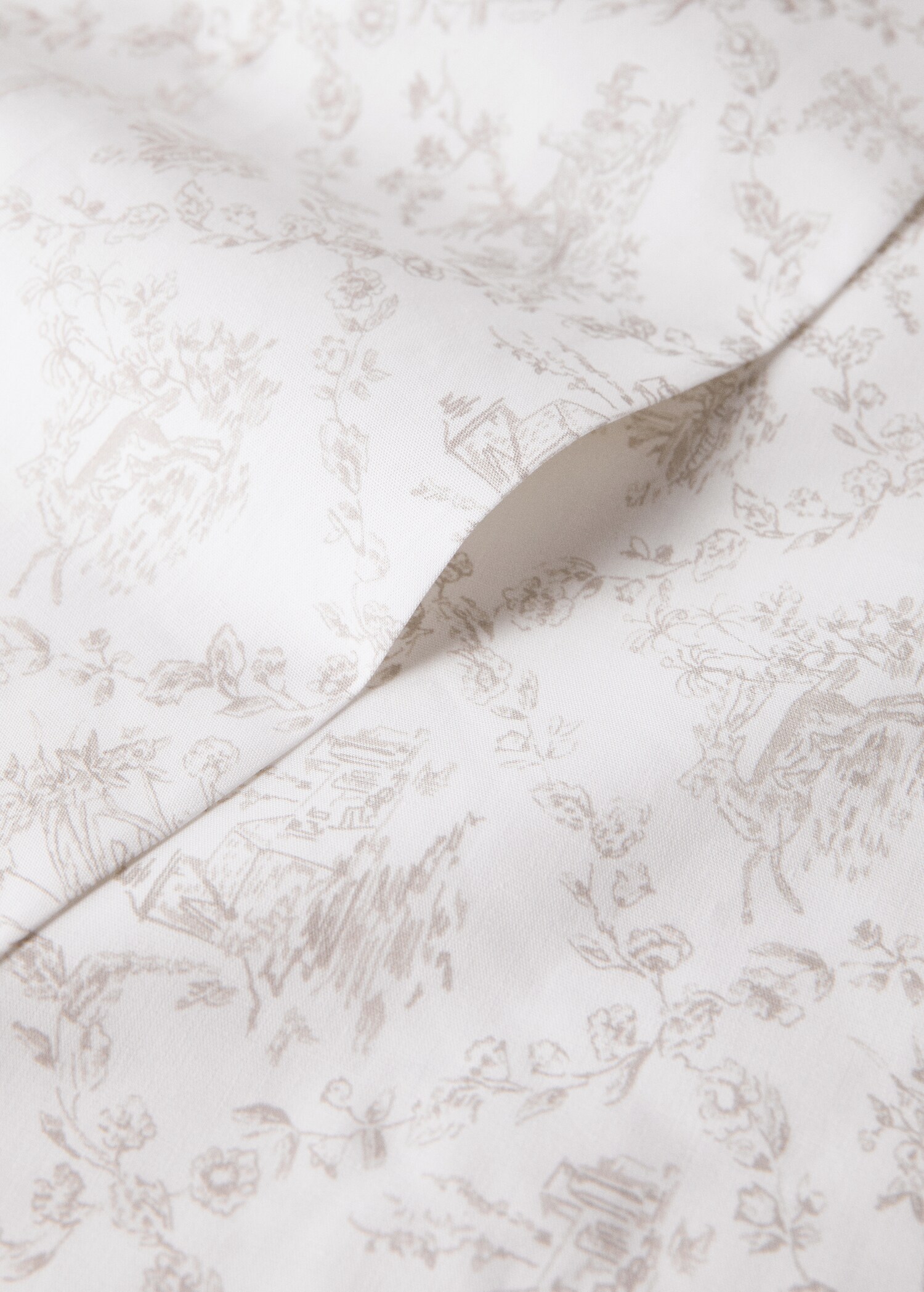 Sábana encimera infantil algodón percal toile jouy cama 90 cm - Detall de l'article 1