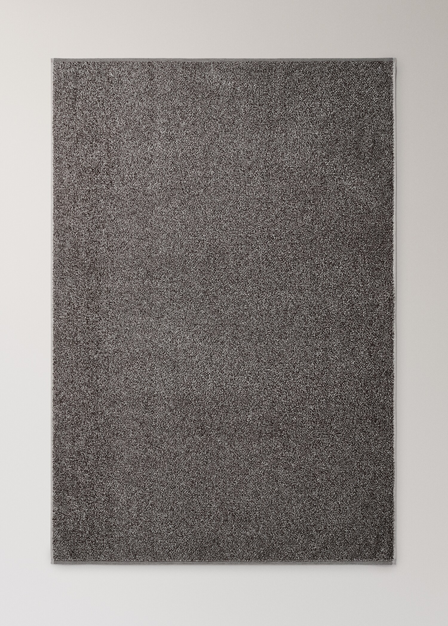 Two-tone melange cotton bath towel - Details of the article 4