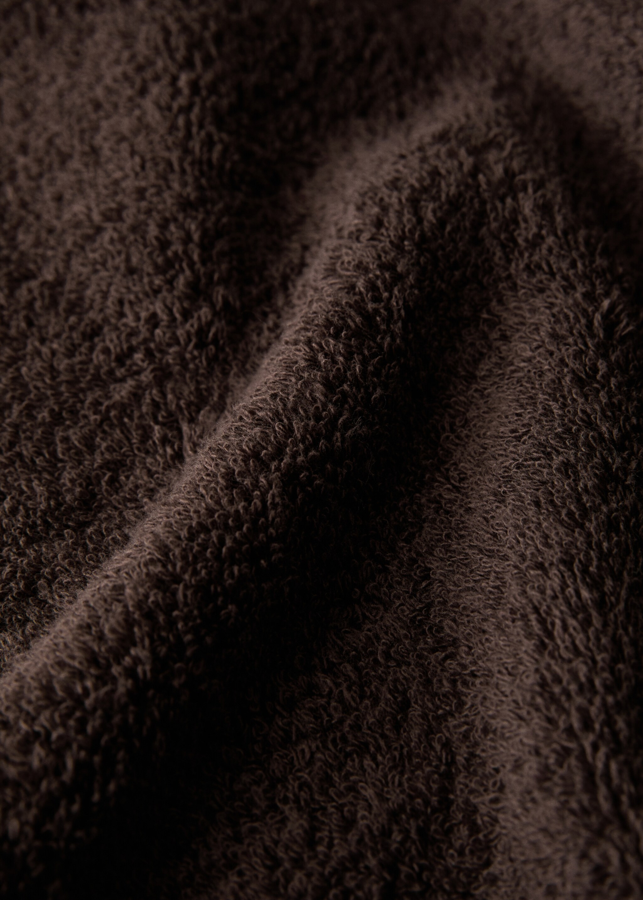 Soft cotton towel - Details of the article 1, Chocolate. Ref: 17021596-00.