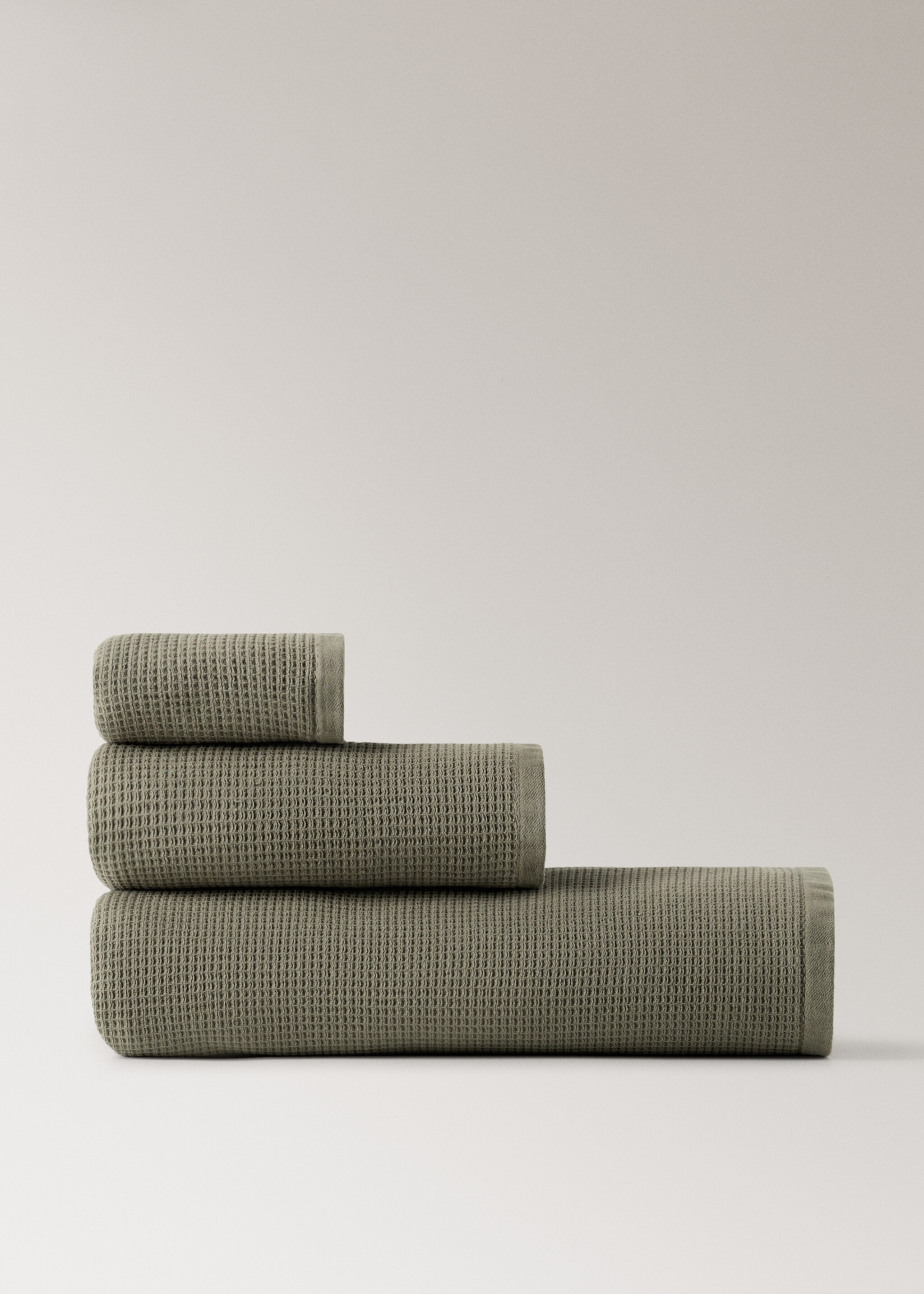 Reversible cotton face towel - Article without model