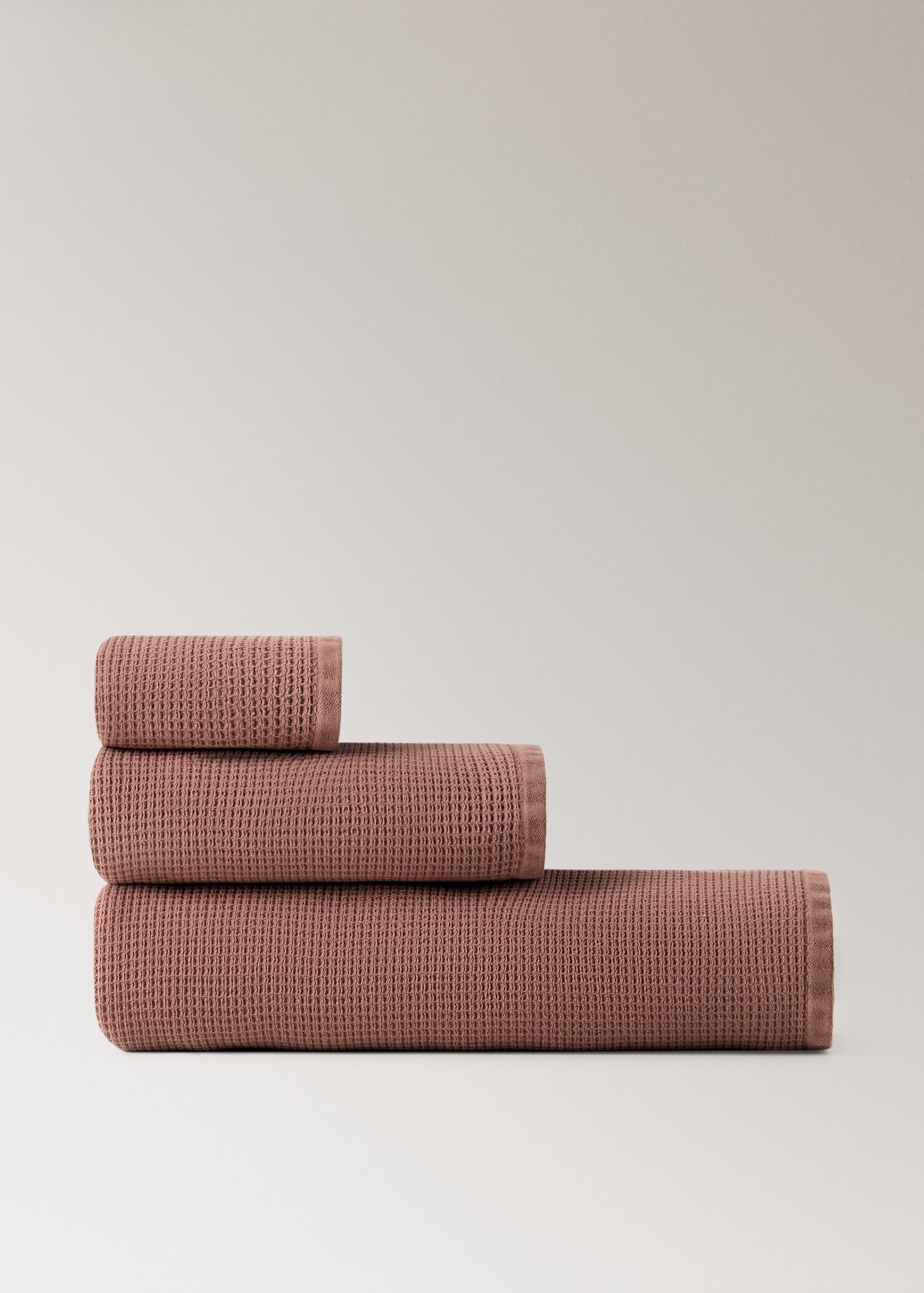Reversible cotton face towel - Article without model