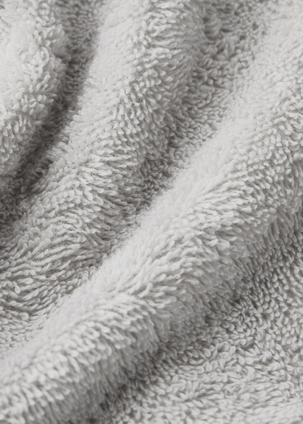 Hand towel with striped trim