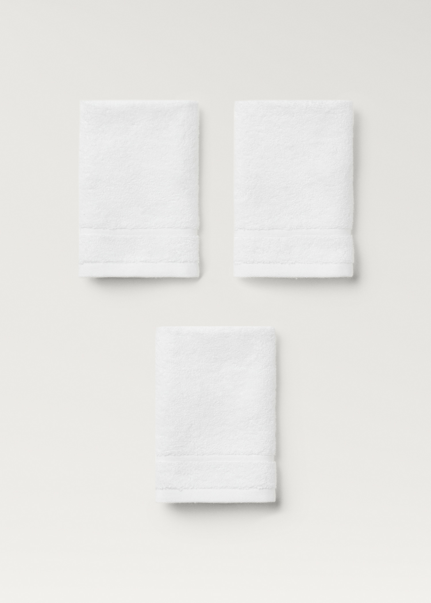 Pack of 3 cotton terry towels - Details of the article 3