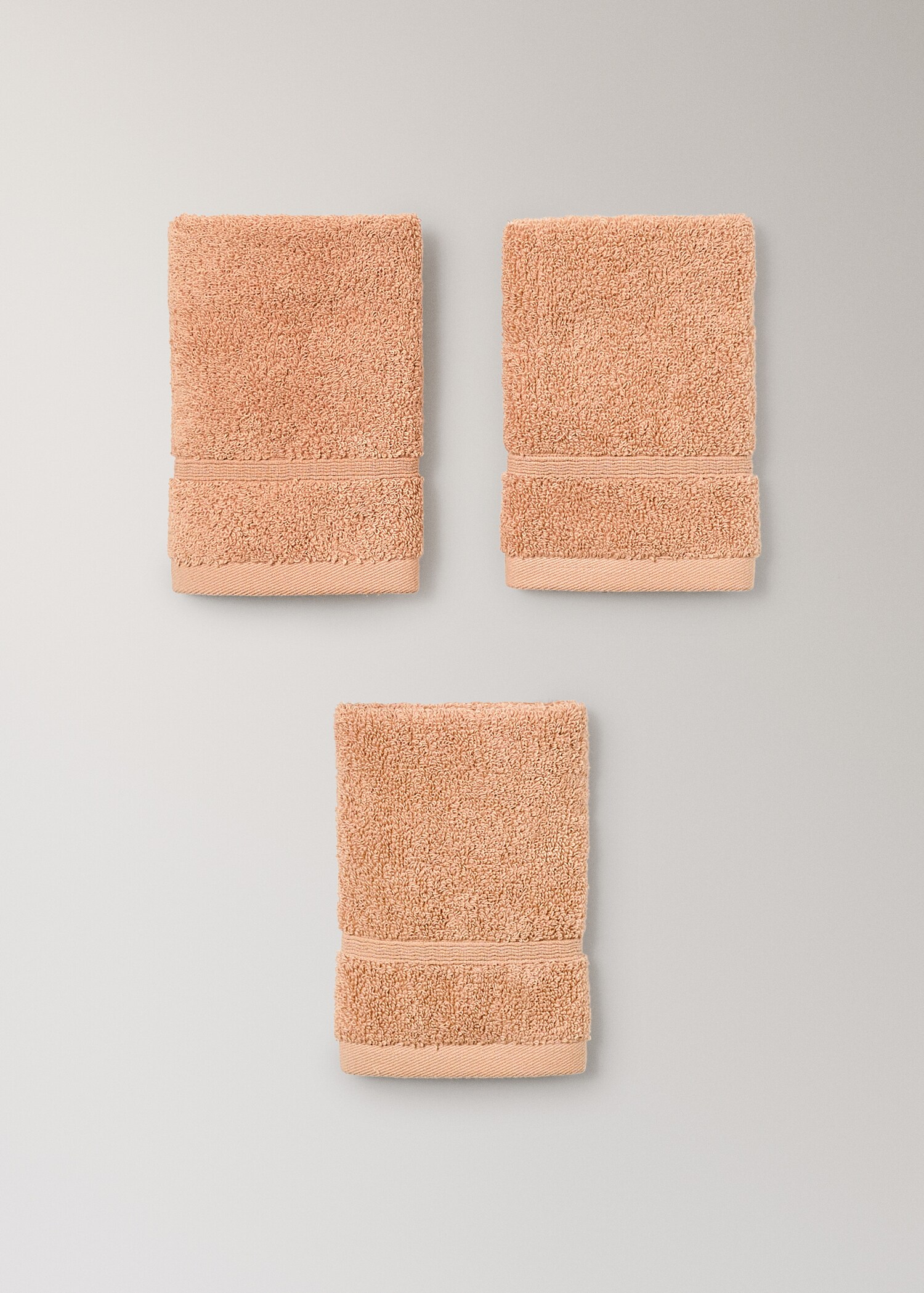 3er-Pack Handtücher aus Frottee-Baumwolle - Detail des Artikels 3