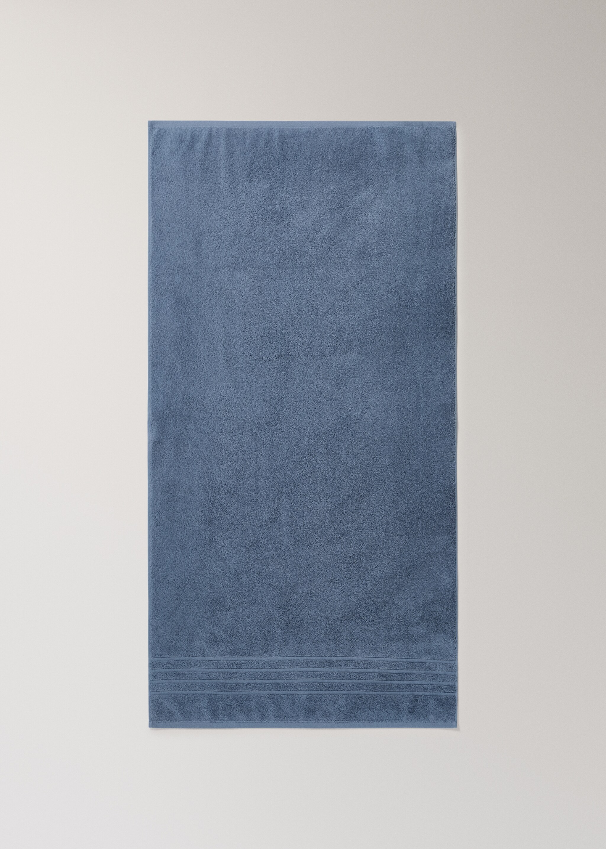 Katoenen badhanddoek - Detail van het artikel 4, Blauw. Ref: 17021613-00.