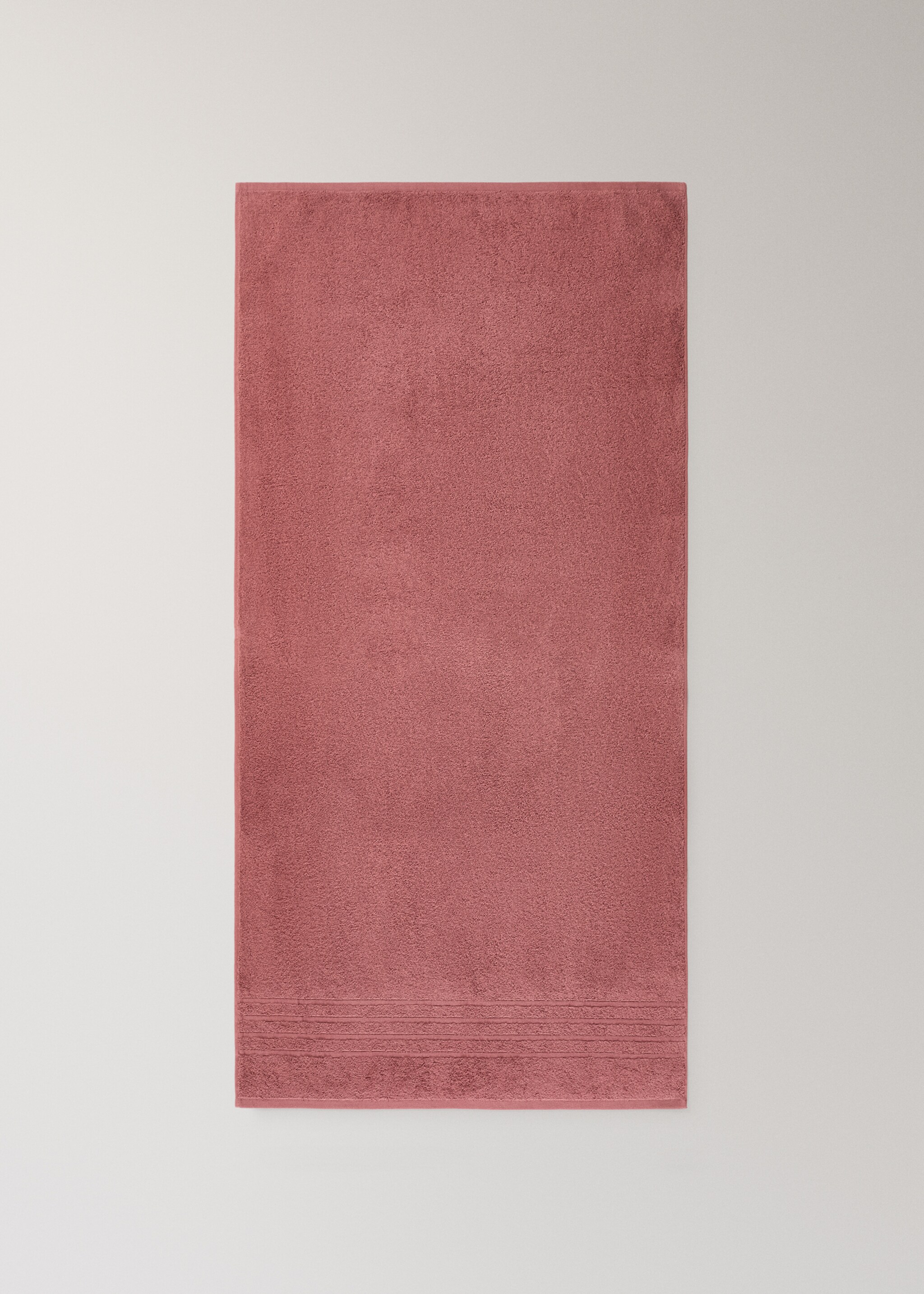 Serviette de bain coton - Détail de l'article 4, Fraise. Ref: 17021613-00.