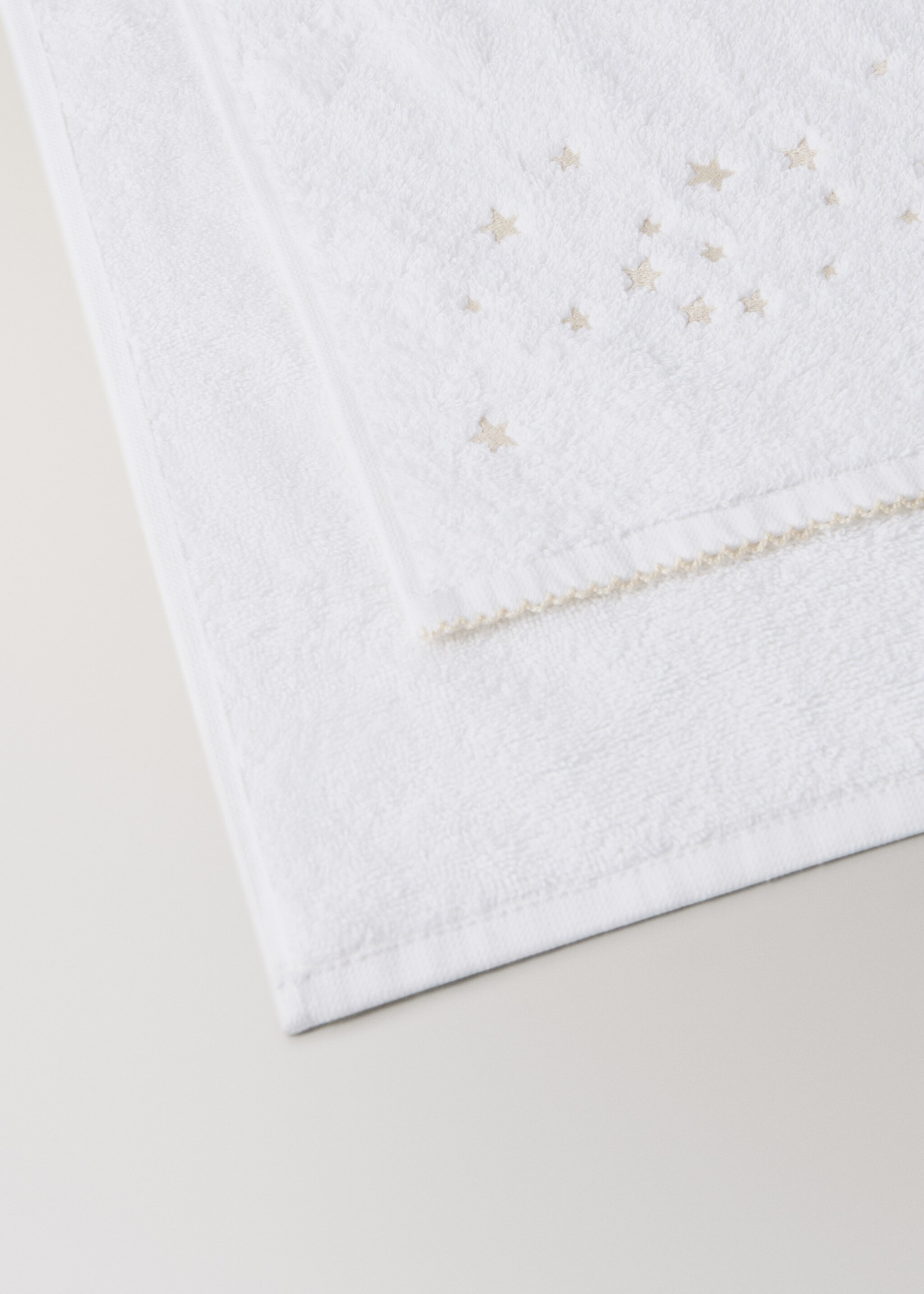 Towel senna - Details of the article 1, White. Ref: 17021622-00.