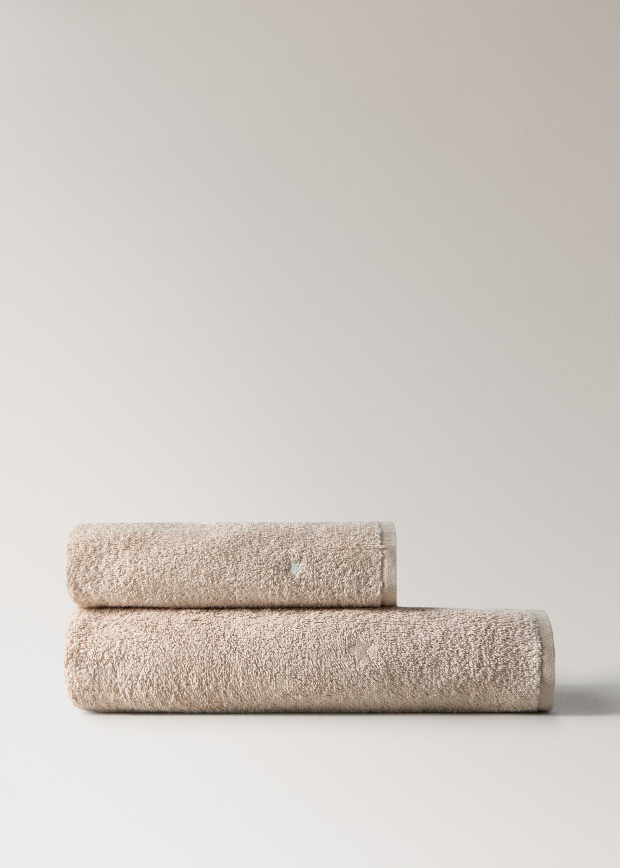 Towel yoko - Article without model, Beige. Ref: 17021623-00.