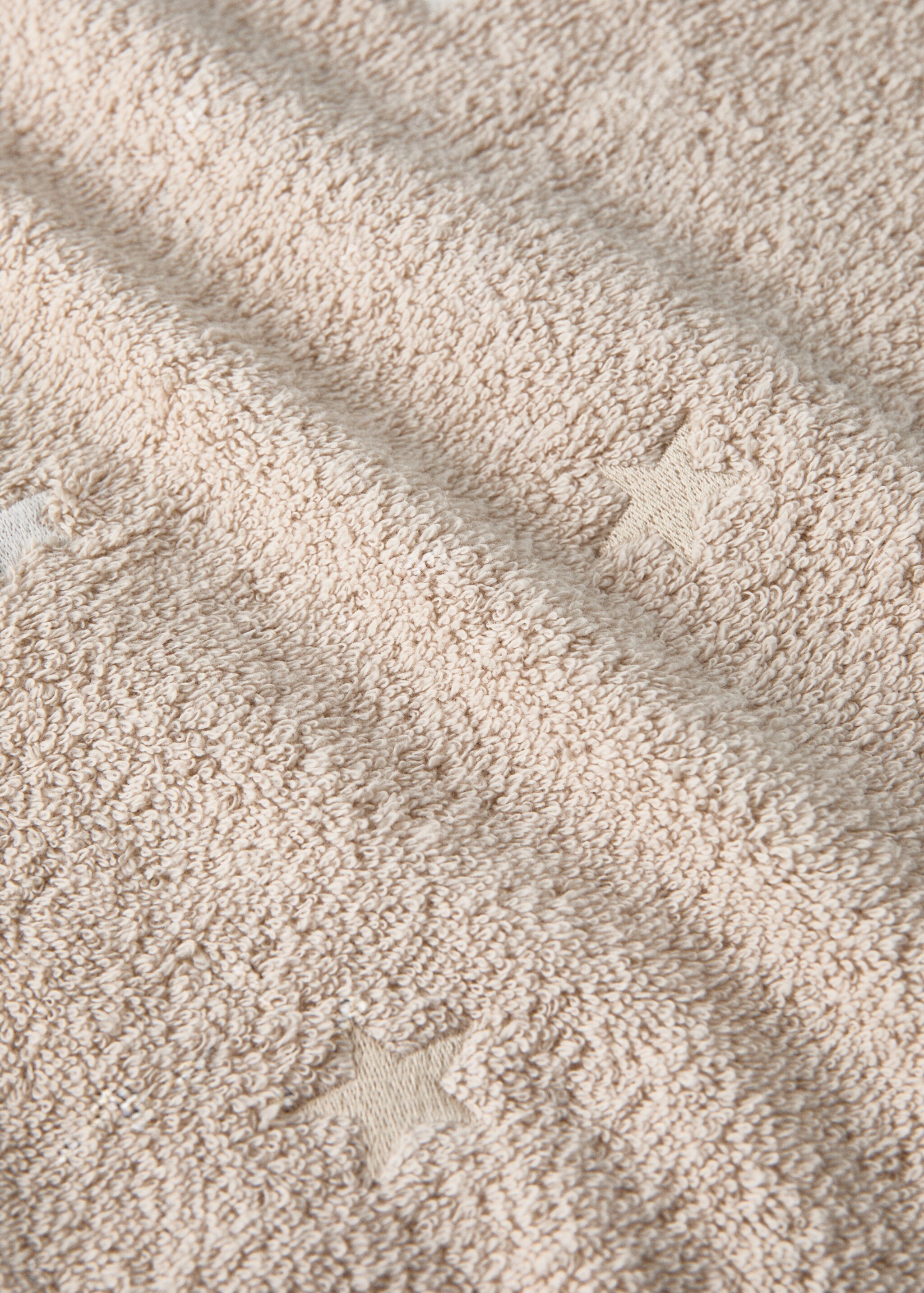 Towel yoko - Details of the article 3, Beige. Ref: 17021623-00.