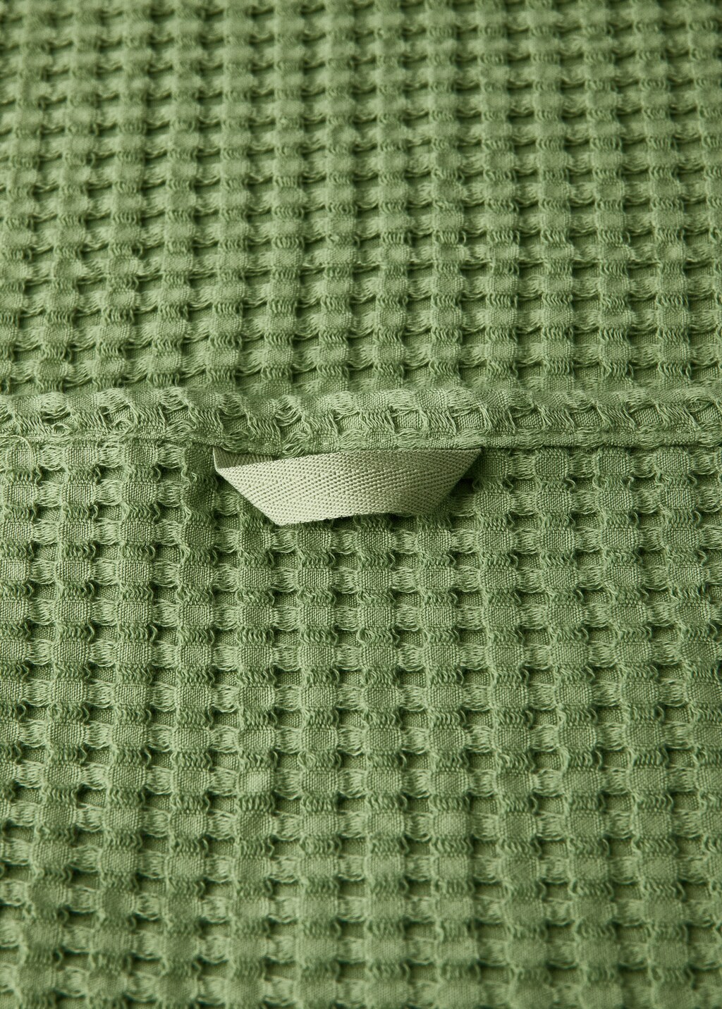 Children's waffle cotton washbasin towel