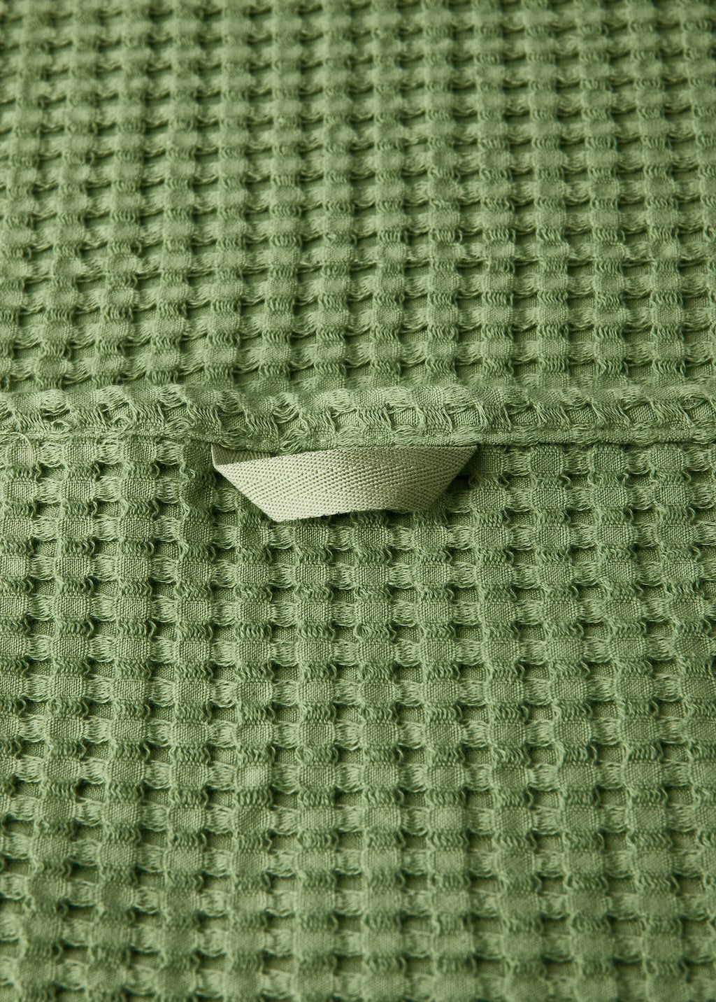 Children's waffle cotton washbasin towel