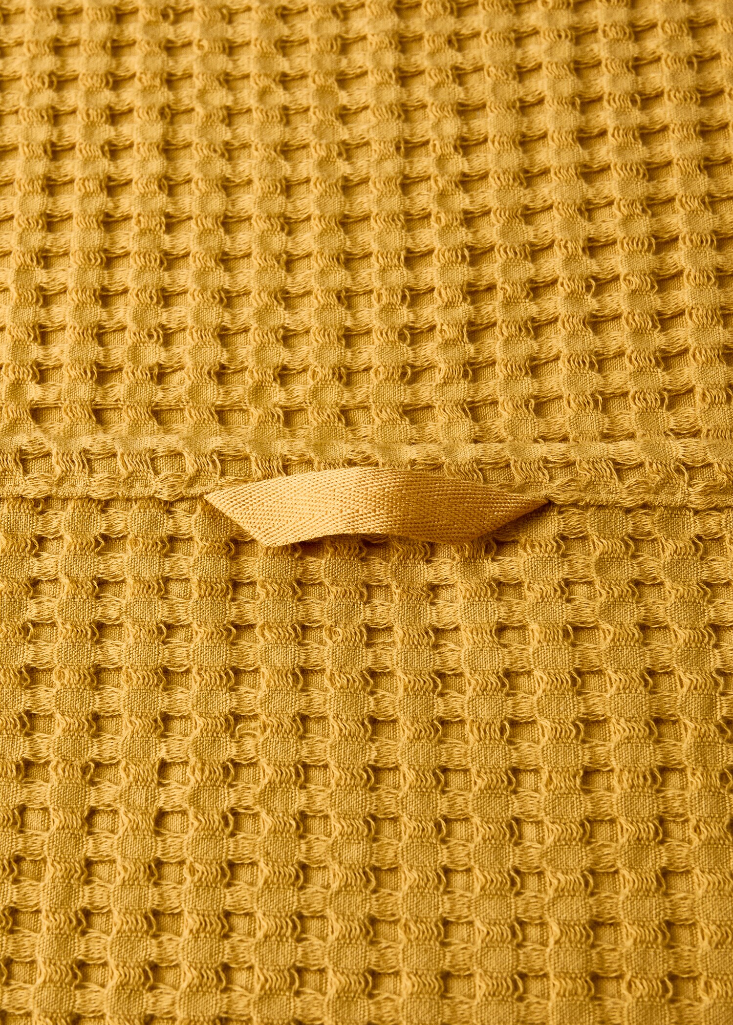Children's waffle cotton shower towel - Details of the article 2