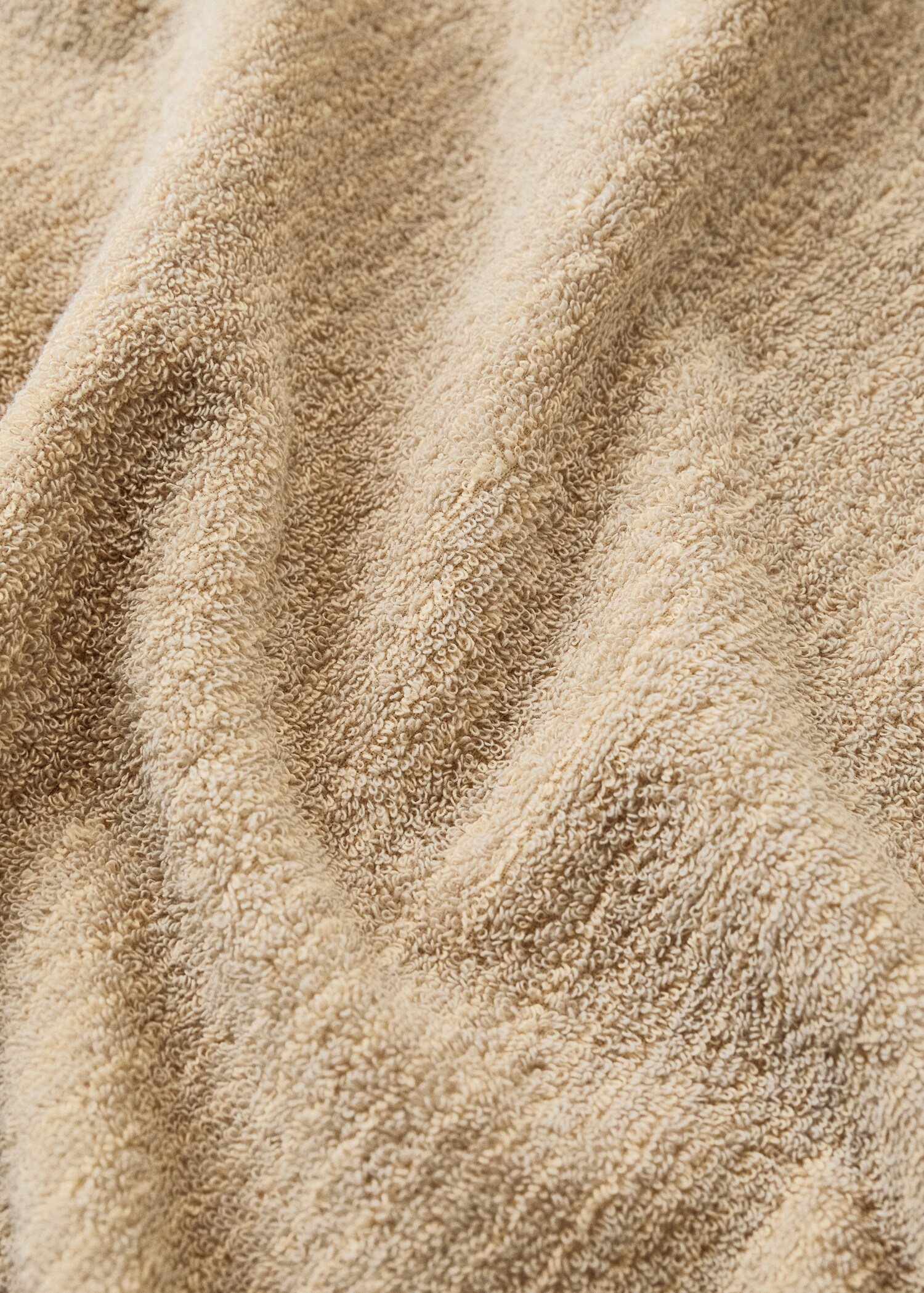 Children's cotton striped bath poncho - Details of the article 2