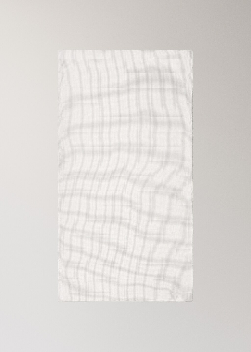 Children's cotton check towel